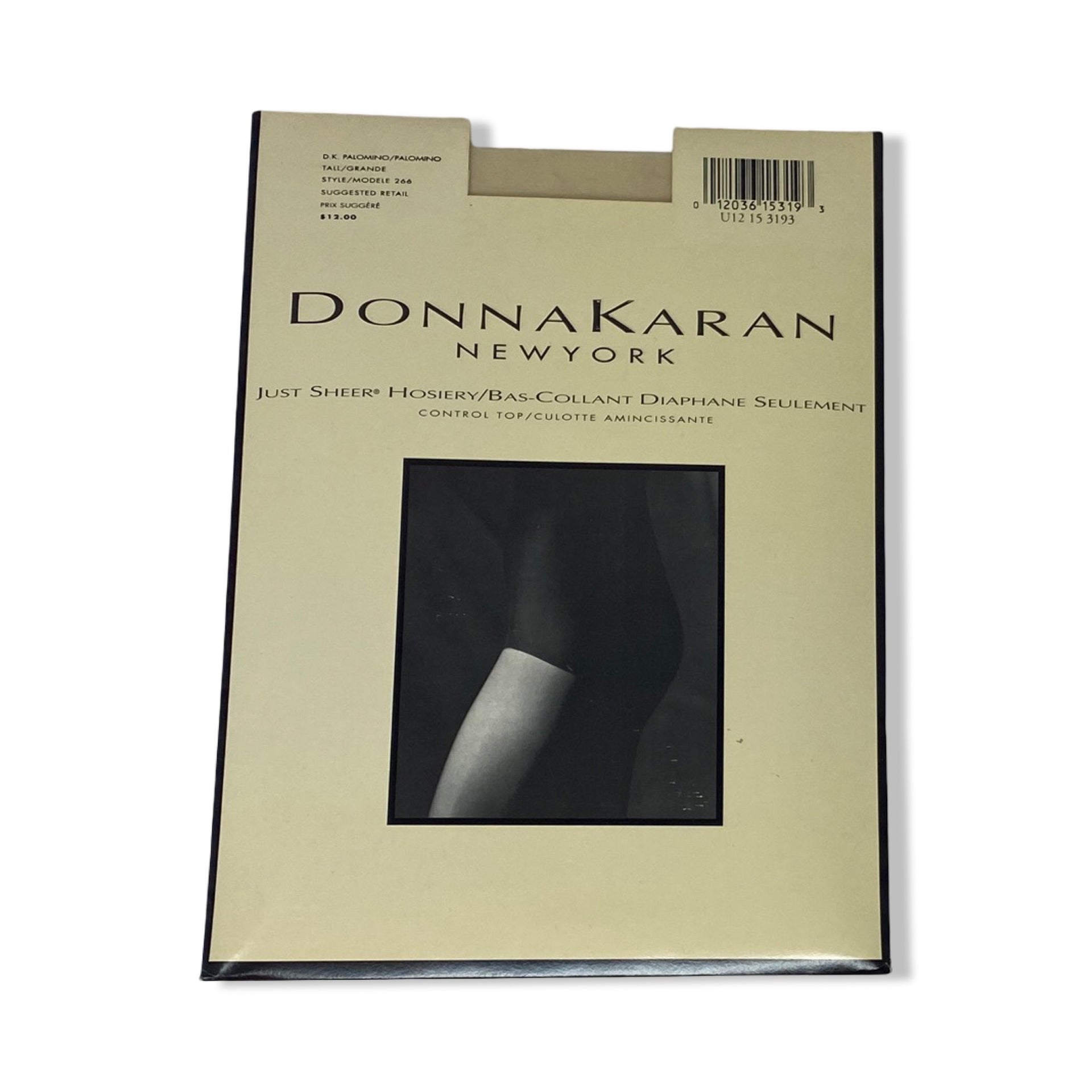 Vintage Donna Karen Just Sheer Hosiery