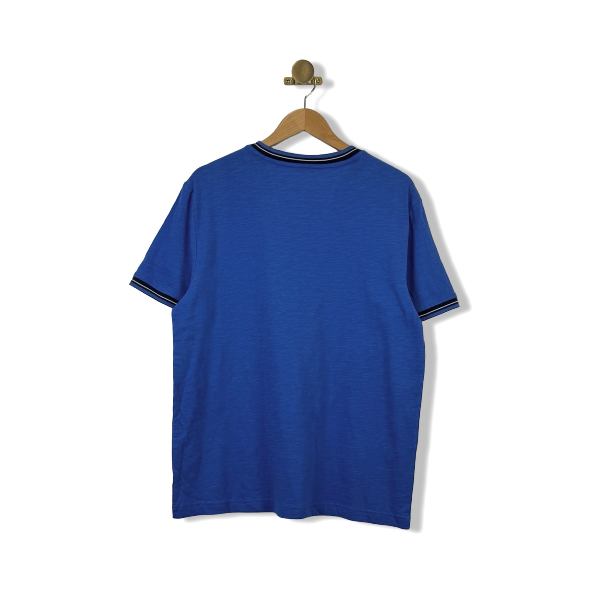 Nautica Striped Trim T-Shirt