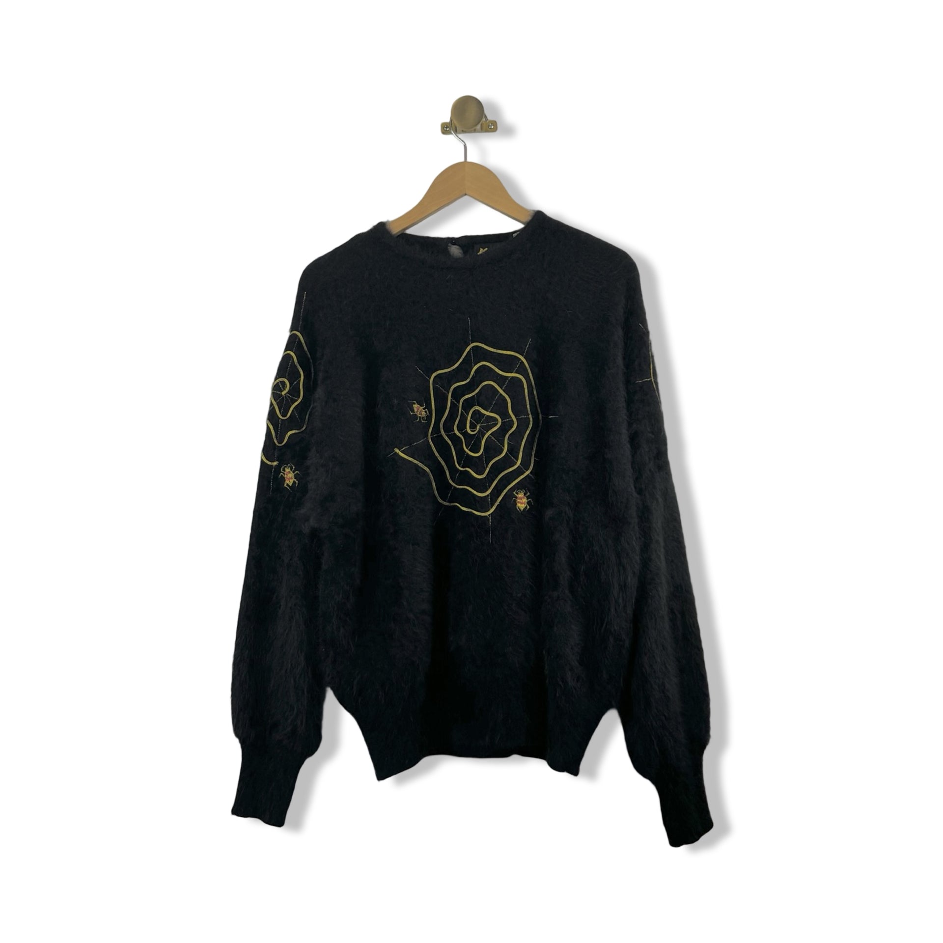 Vintage Keomi Angora Spider Web Sweater