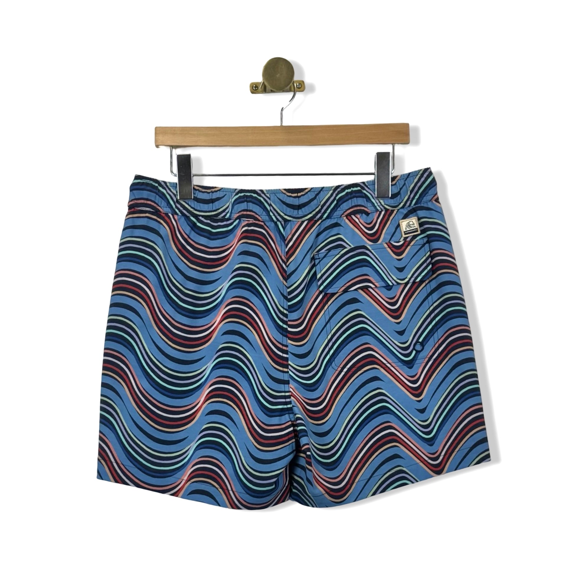 Surfside Supply Patterned Swim Shorts