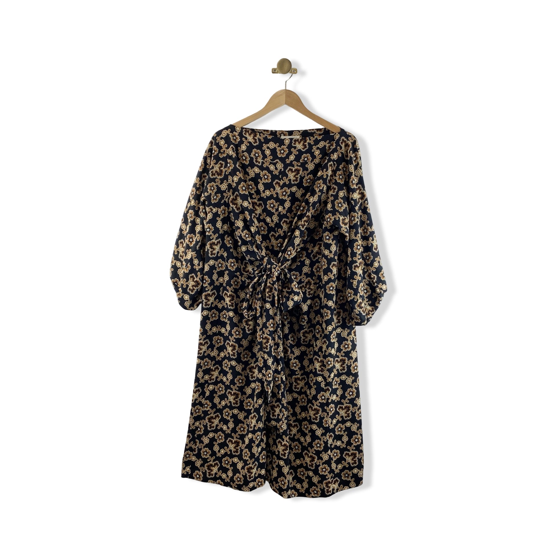 Isabel Etoile Marant Floral Tie Maxi Dress
