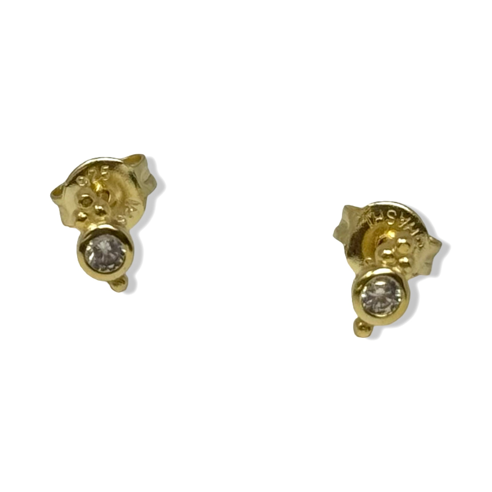 Shashi Four Ball Rhinestone Stud Earring