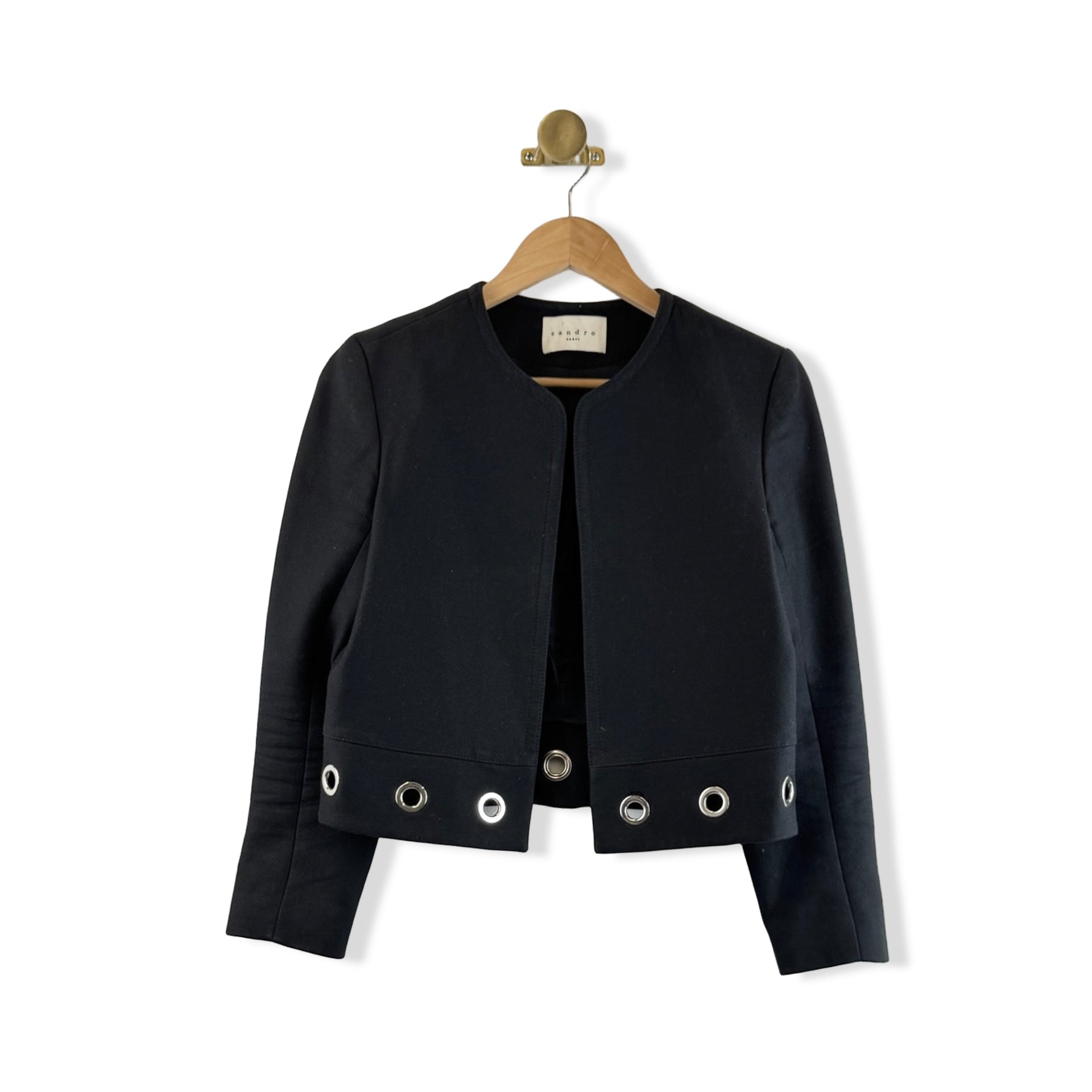 Sandro Eyelet Jacket