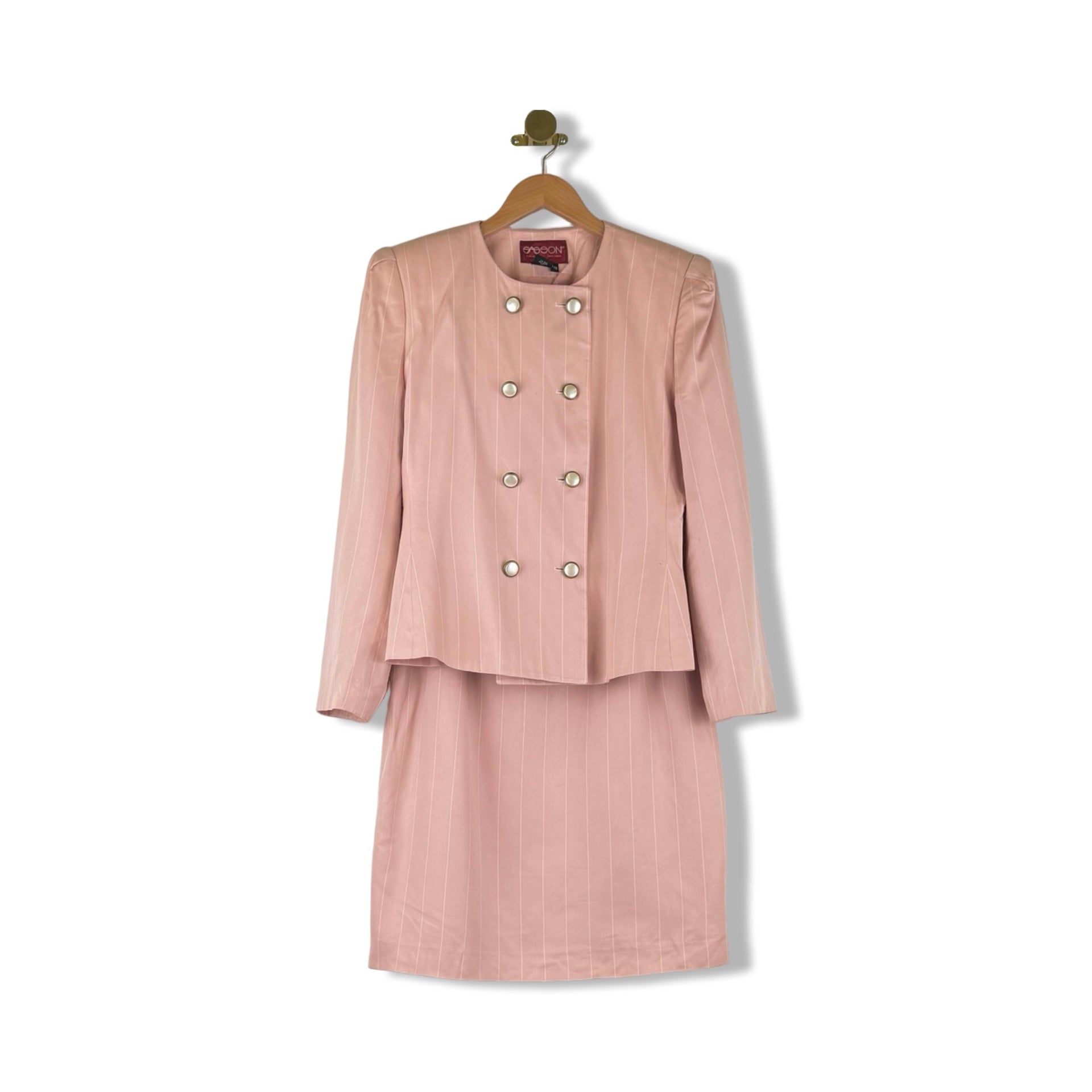 Vintage Sasson Pin Stripe Suit Set