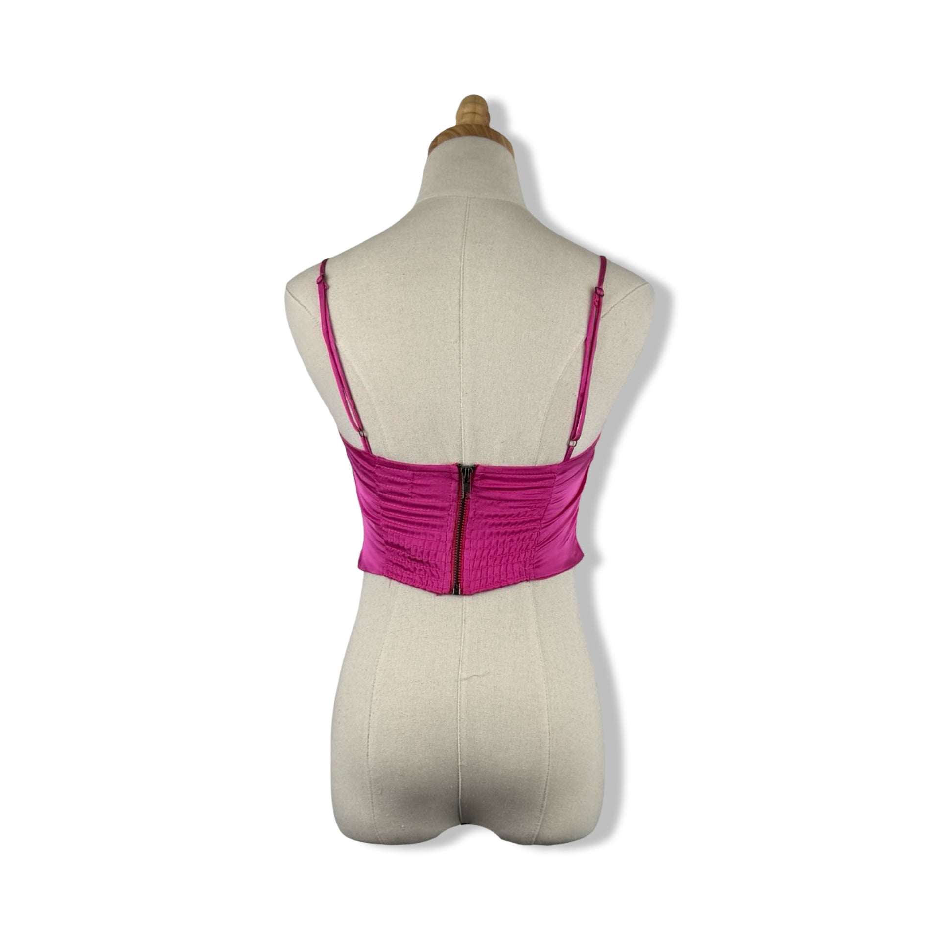 Stilllwater Satin Crop Top