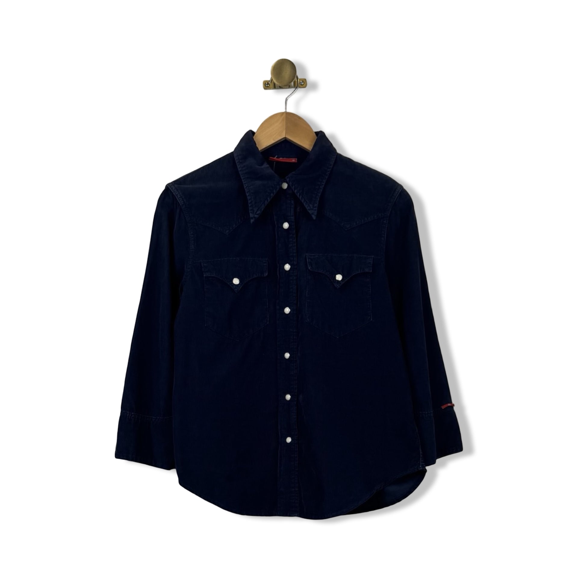 Denimist Corduroy Fitted Cowboy Shirt