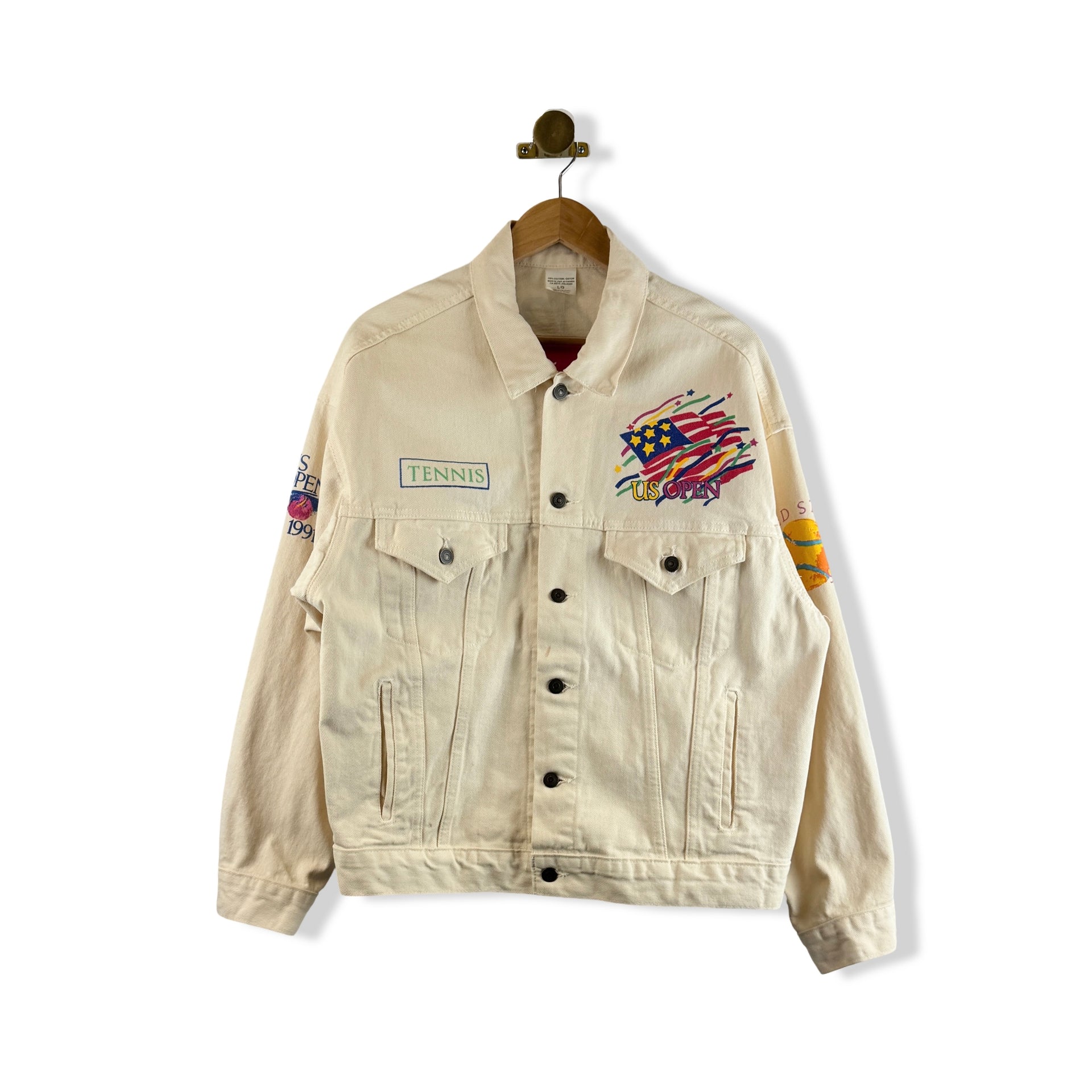 Vintage 1991 US Open Denim Jacket