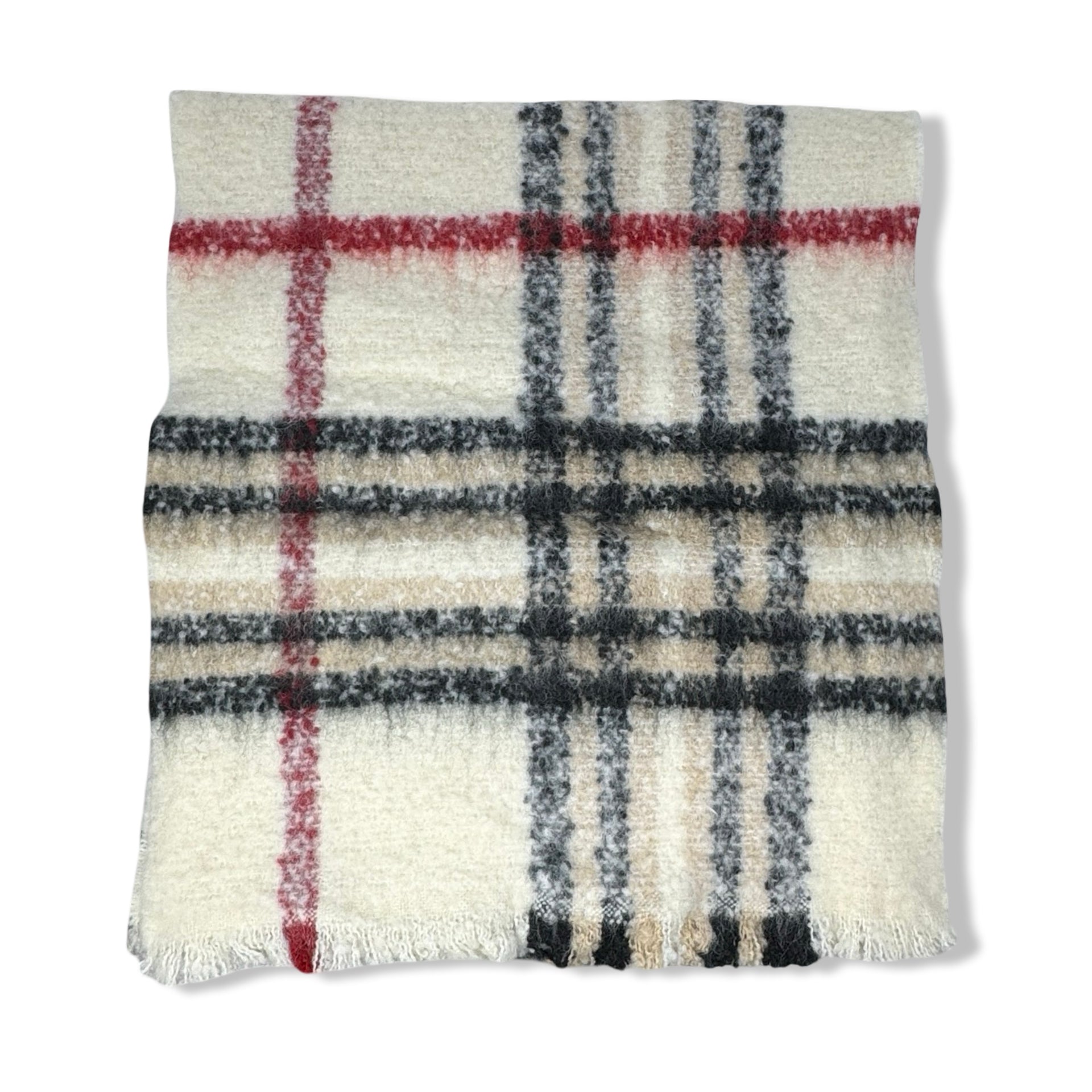 Fraas Cozy Plaid Scarf