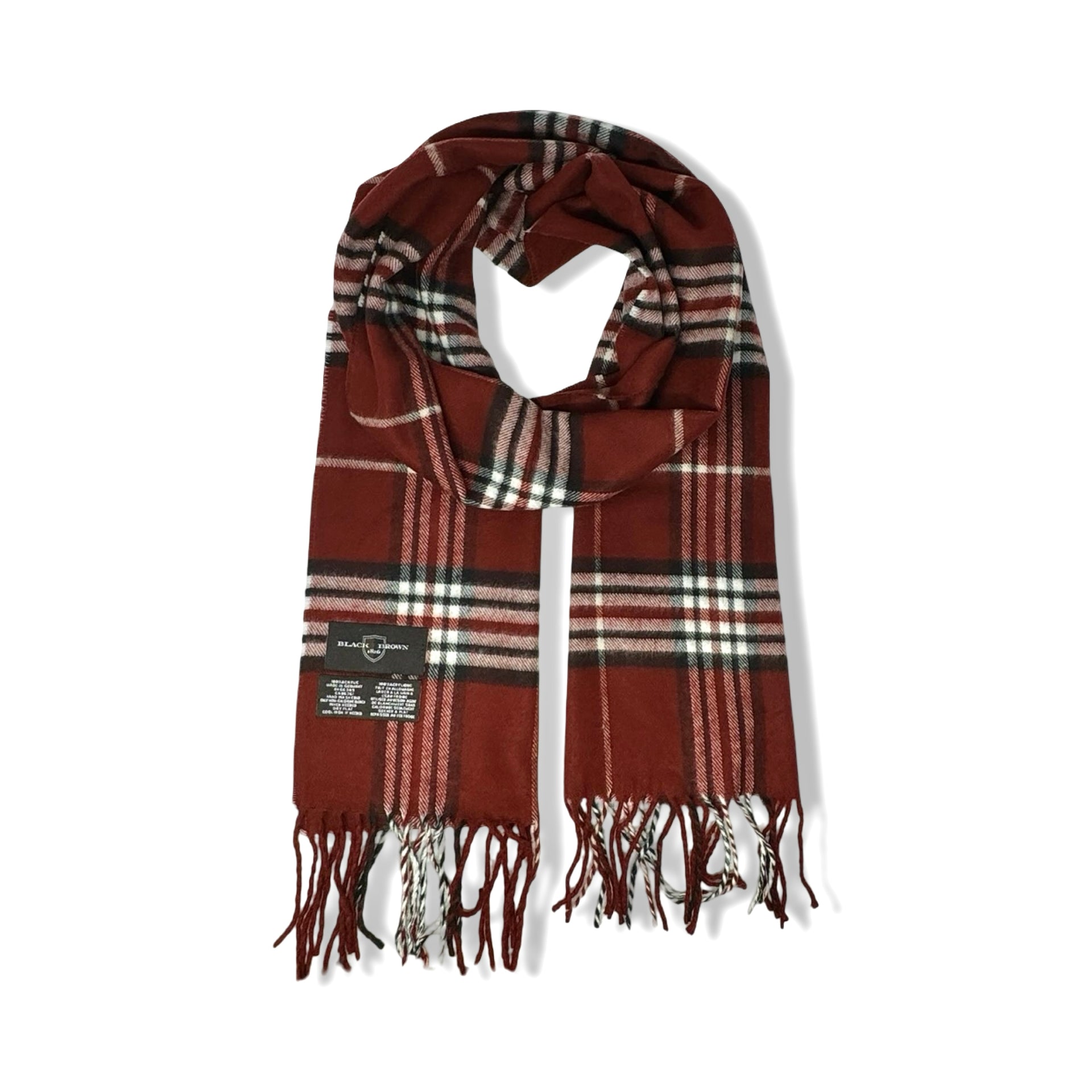 Fraas Cashmink Plaid Scarf