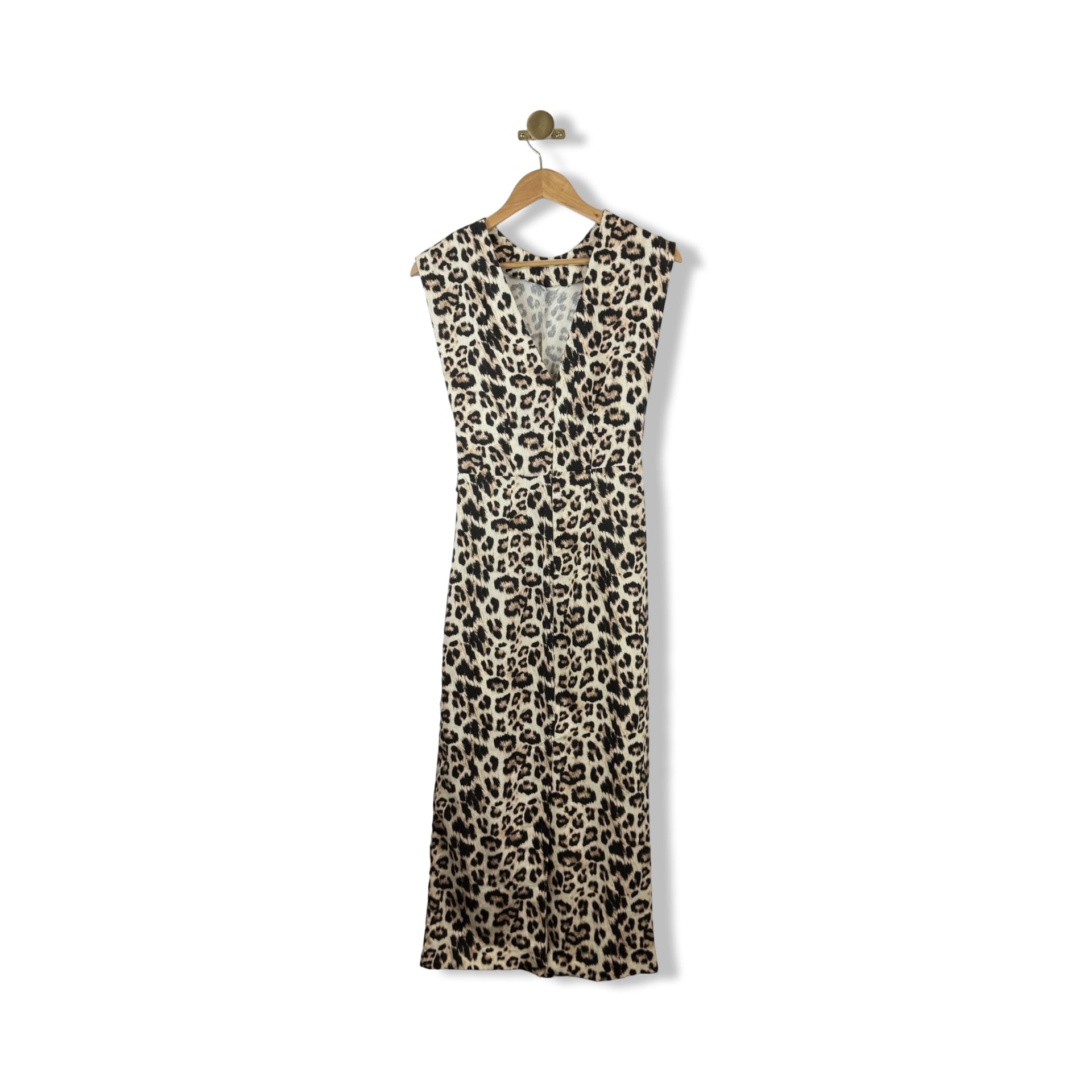 Zara Fitted Leopard Dress