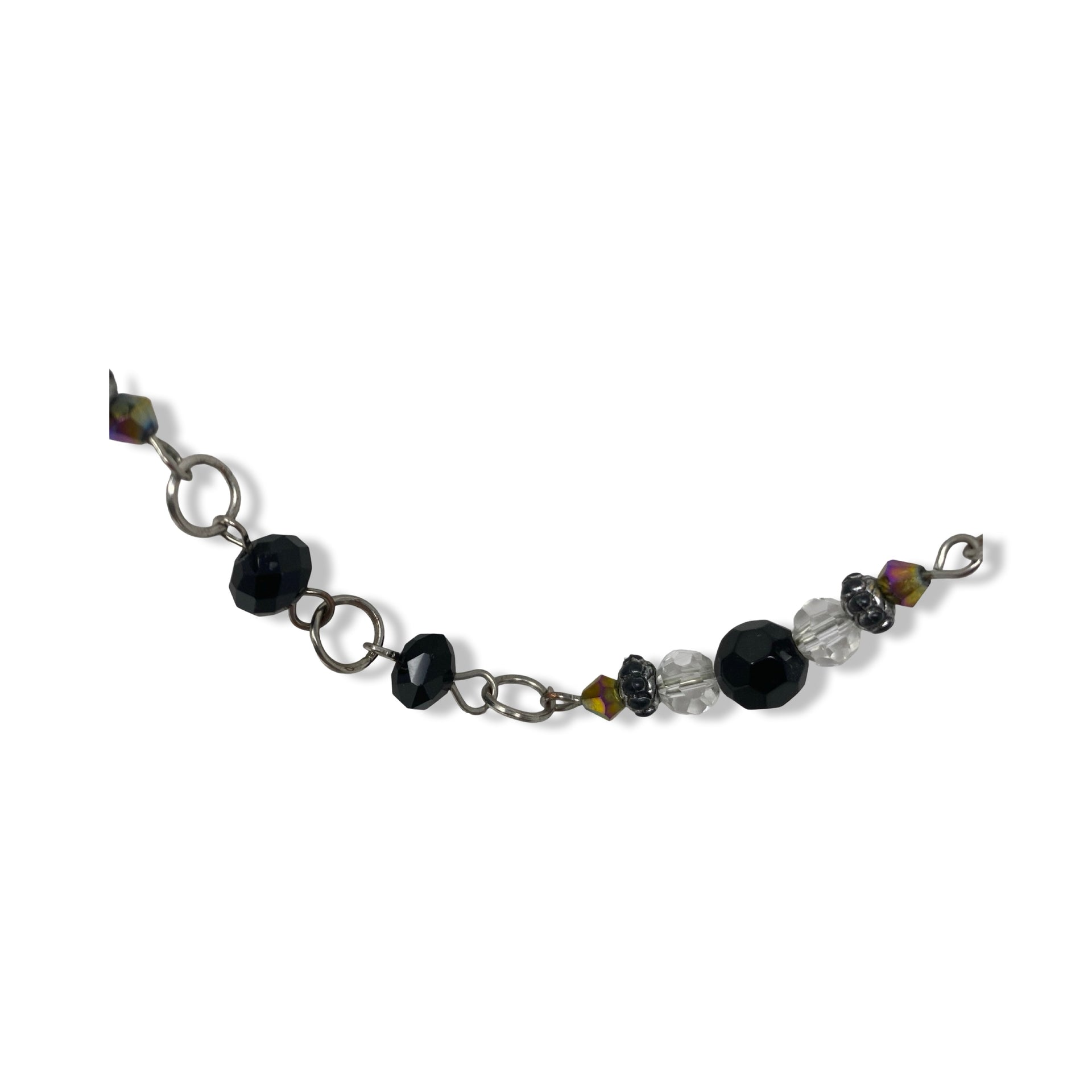Boojee Beaded Link Chain Necklace