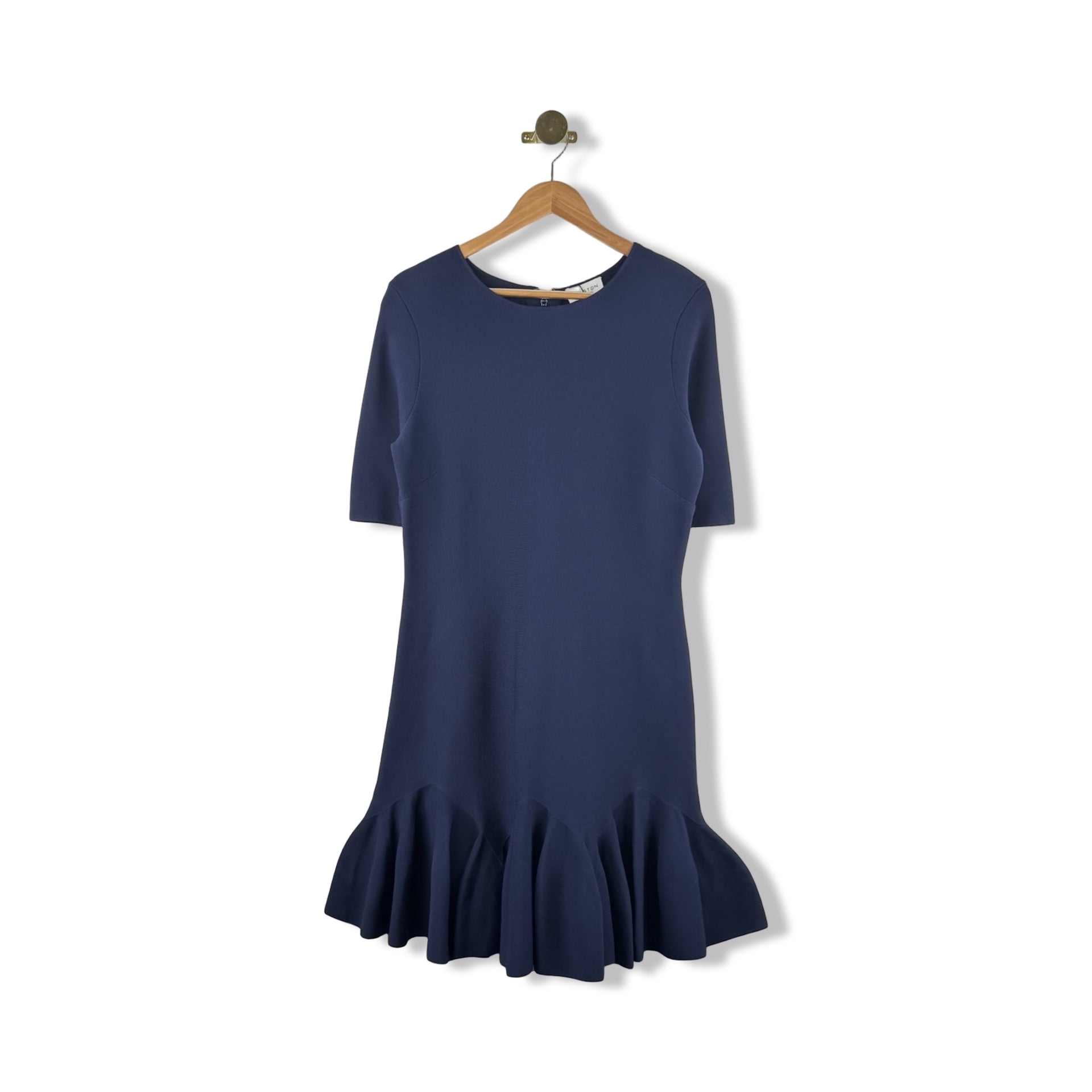 Halston Drop Waist Dress