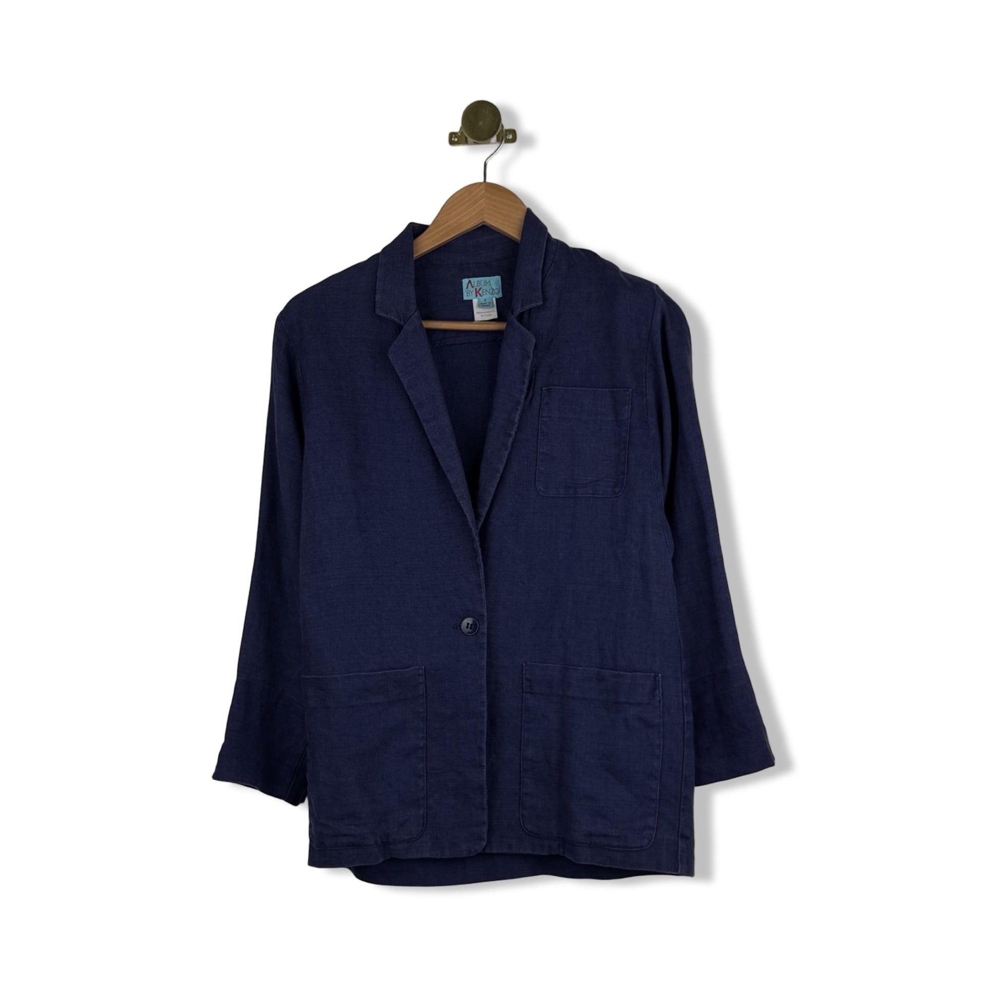 Vintage Album by Kenzo Linen Blazer