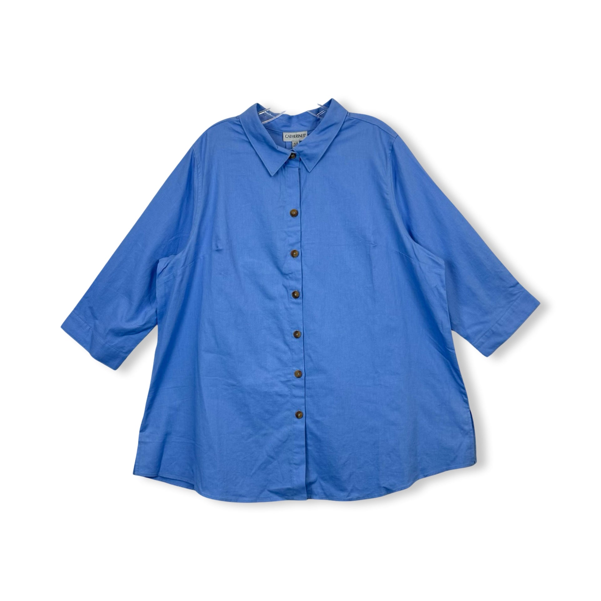 Catherine's Quarter Sleeve Button Up