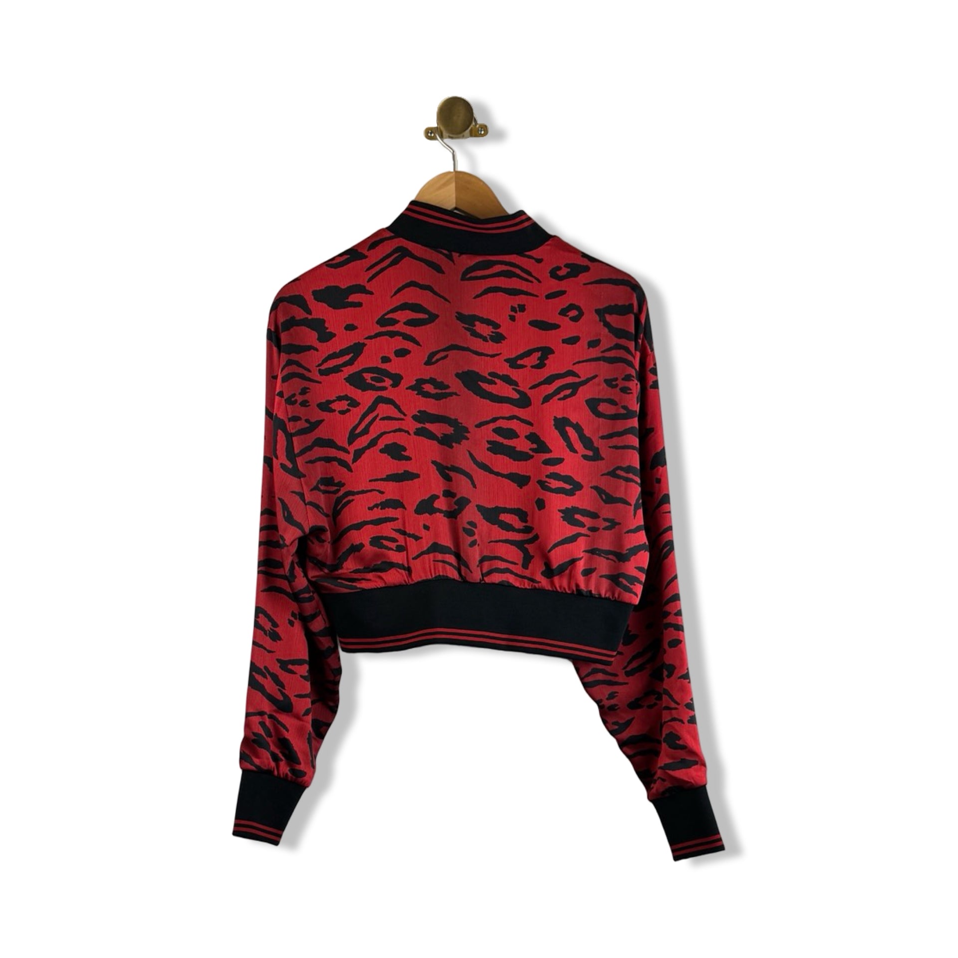 GSTQ Leopard Print Bomber