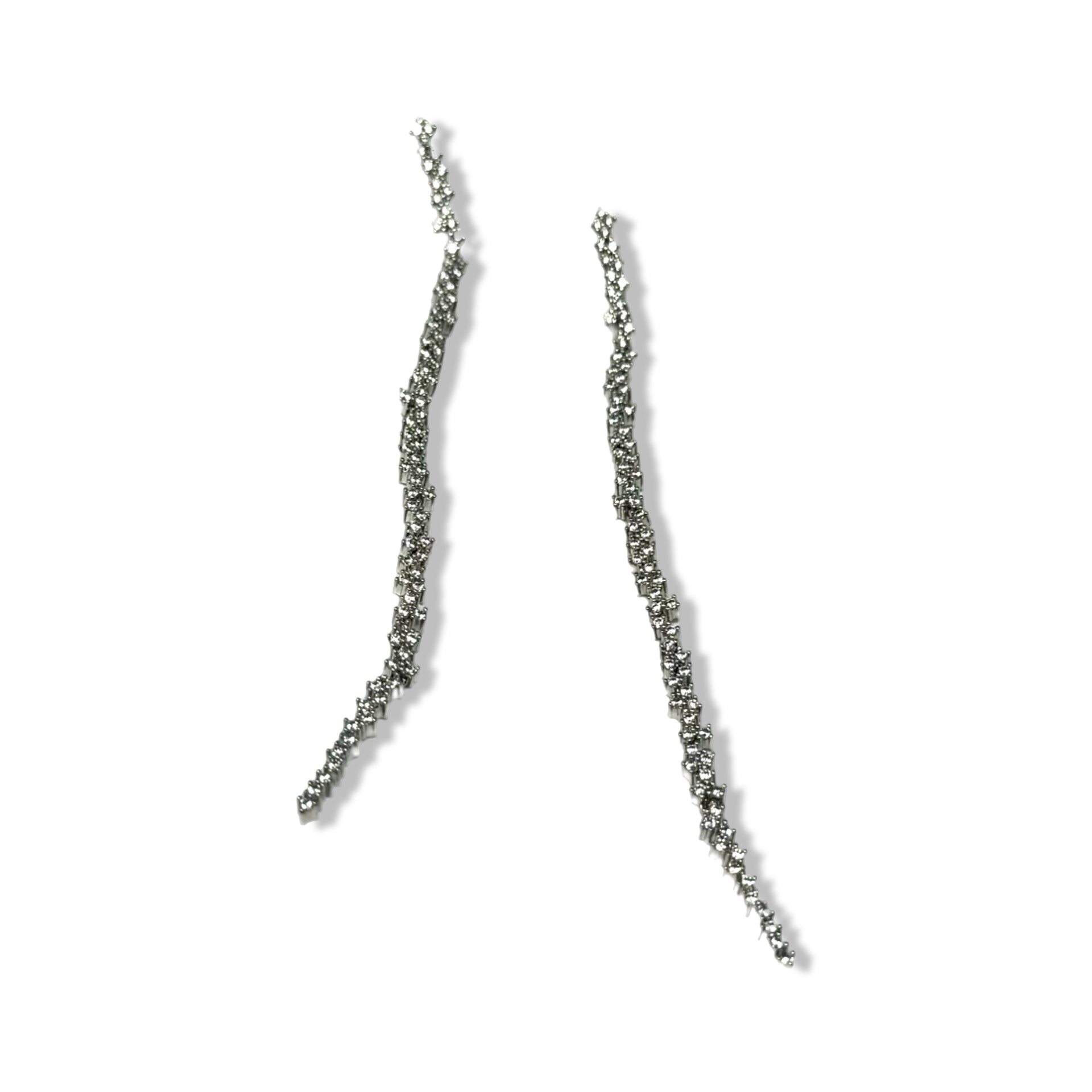 Shashi Rhinestone Drop Earrings