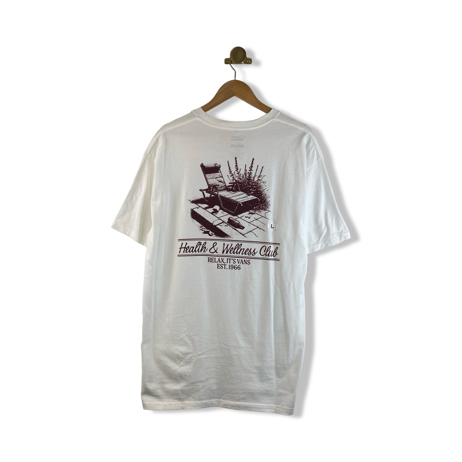 Vans Off The Wall Health And Wellness Club T-Shirt