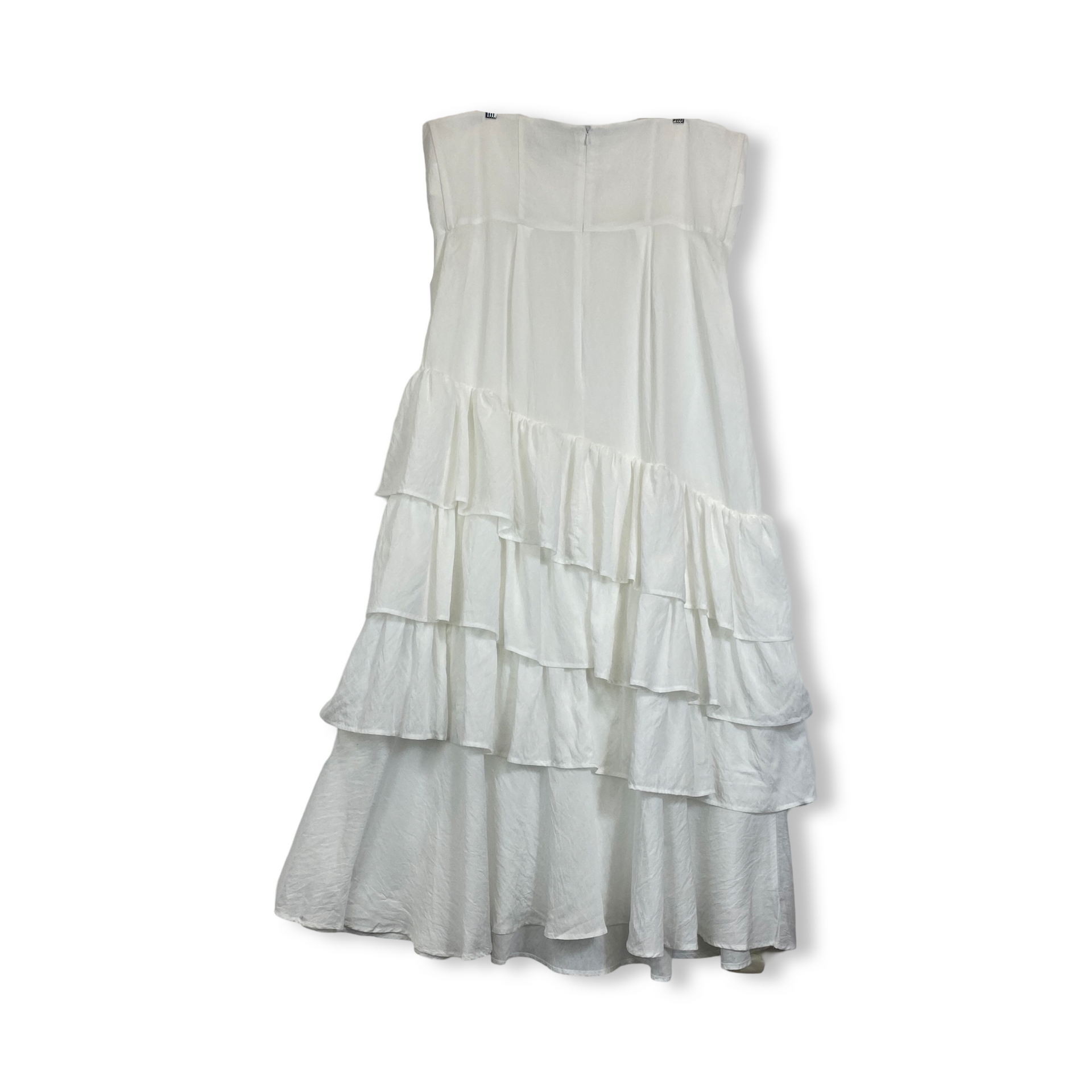 Eloquii Strapless Ruffle Dress