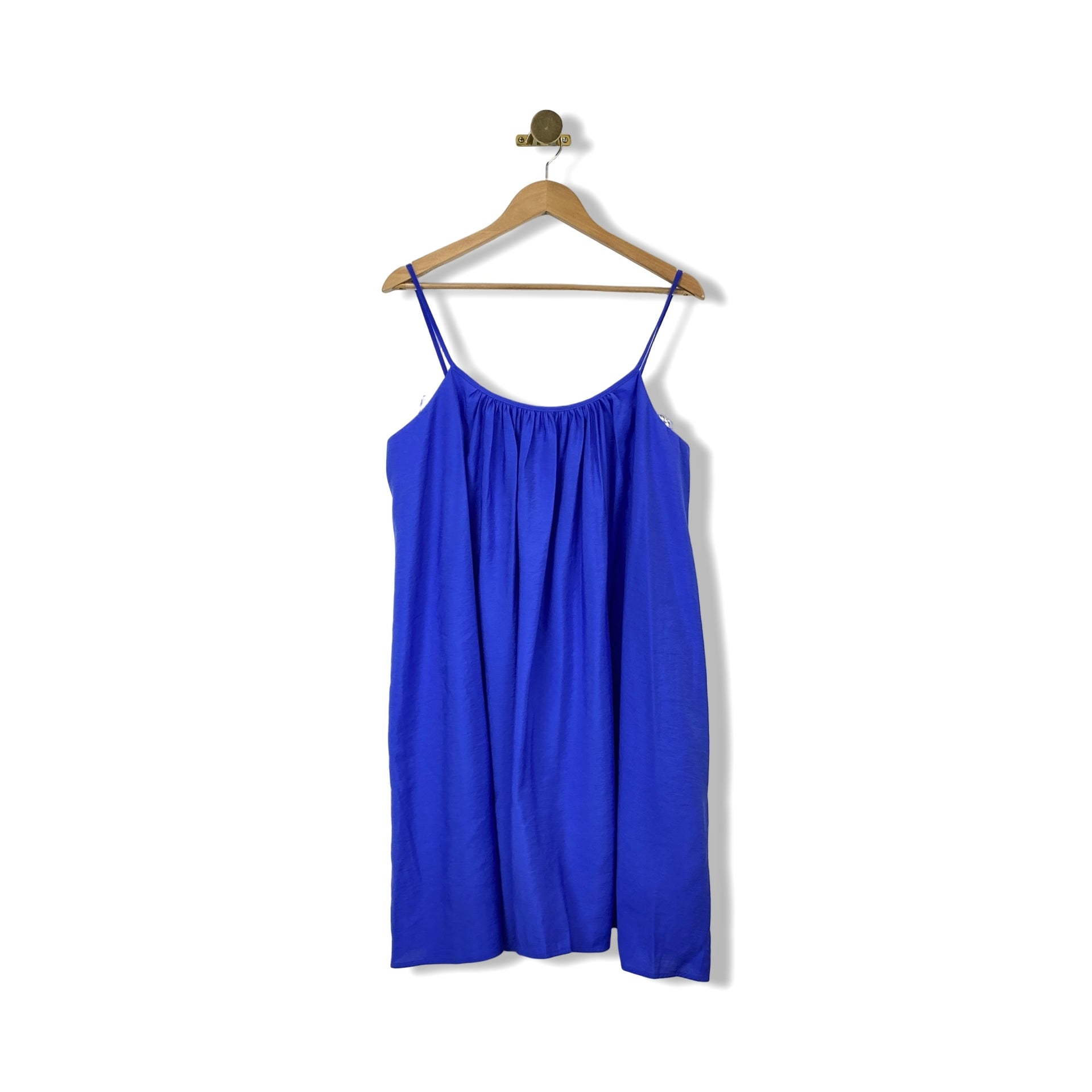 COS Gathered Strappy Mini Dress