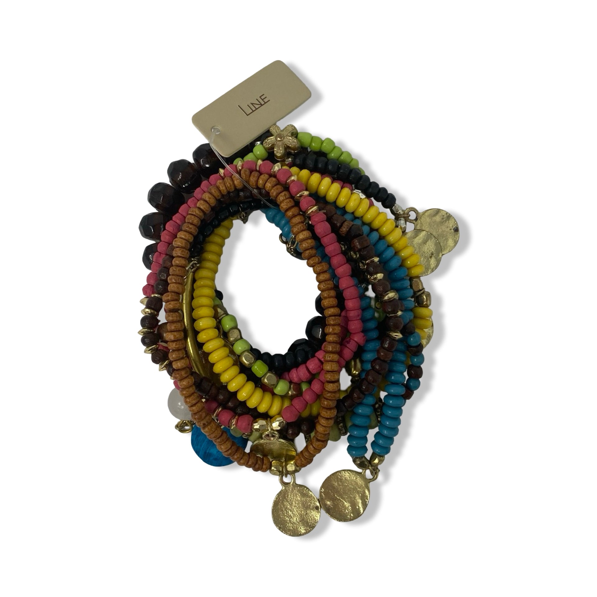 Line Bead Bracelet Set