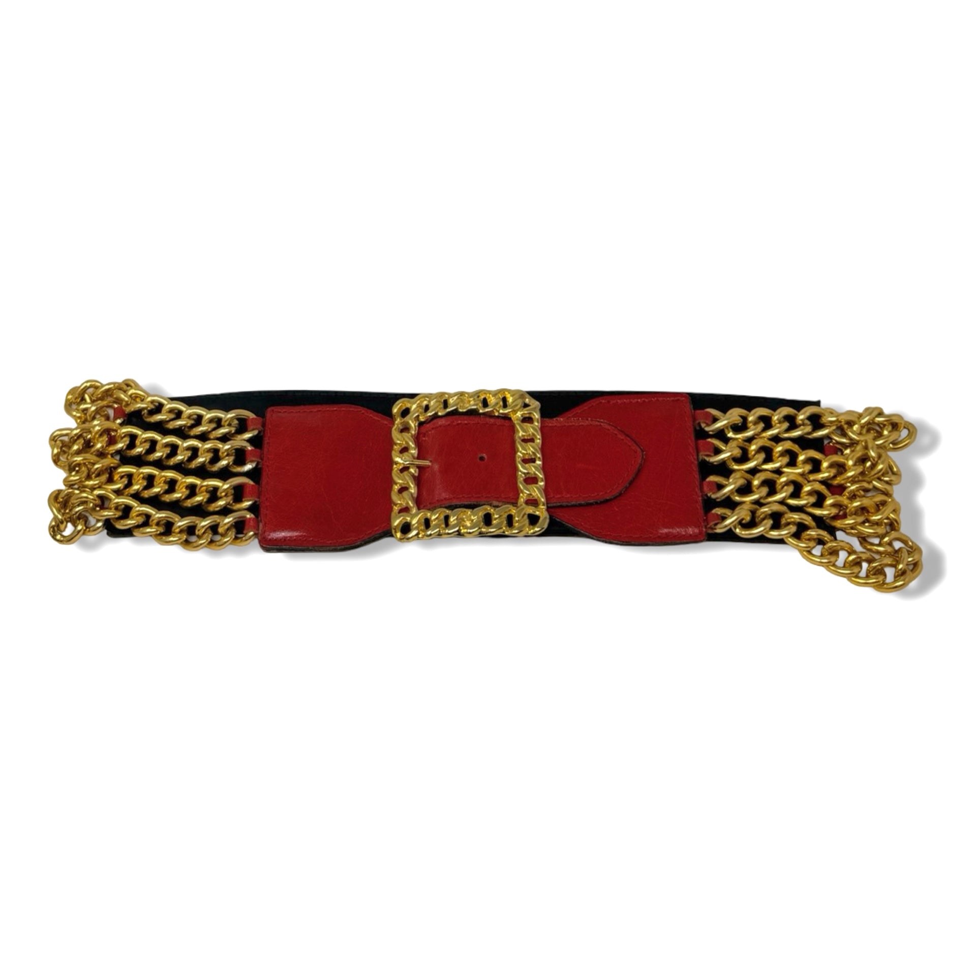 Vintage R.J. Graziano Layered Chain Waist Belt