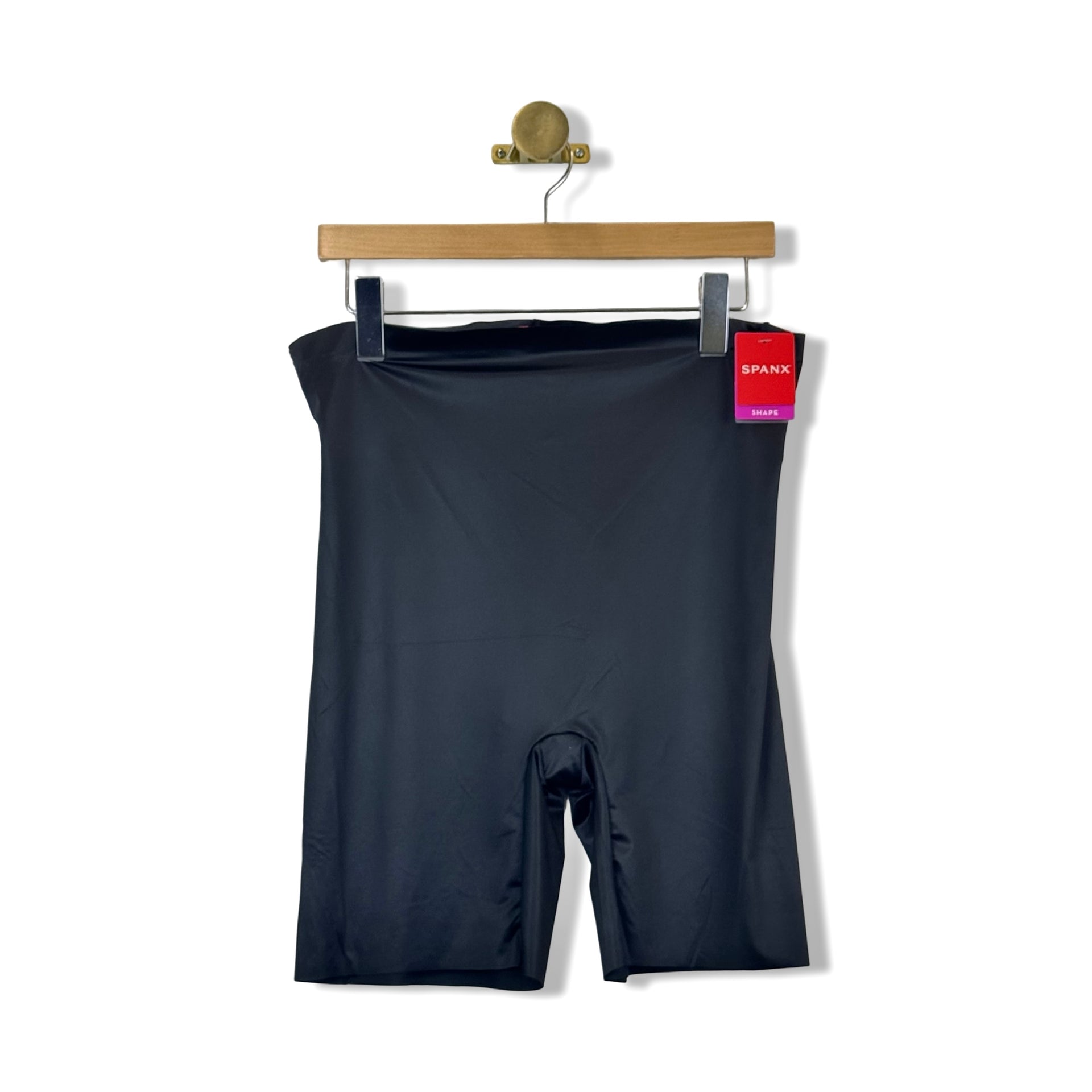 Spanx High-Waisted Satin Shape Shorts