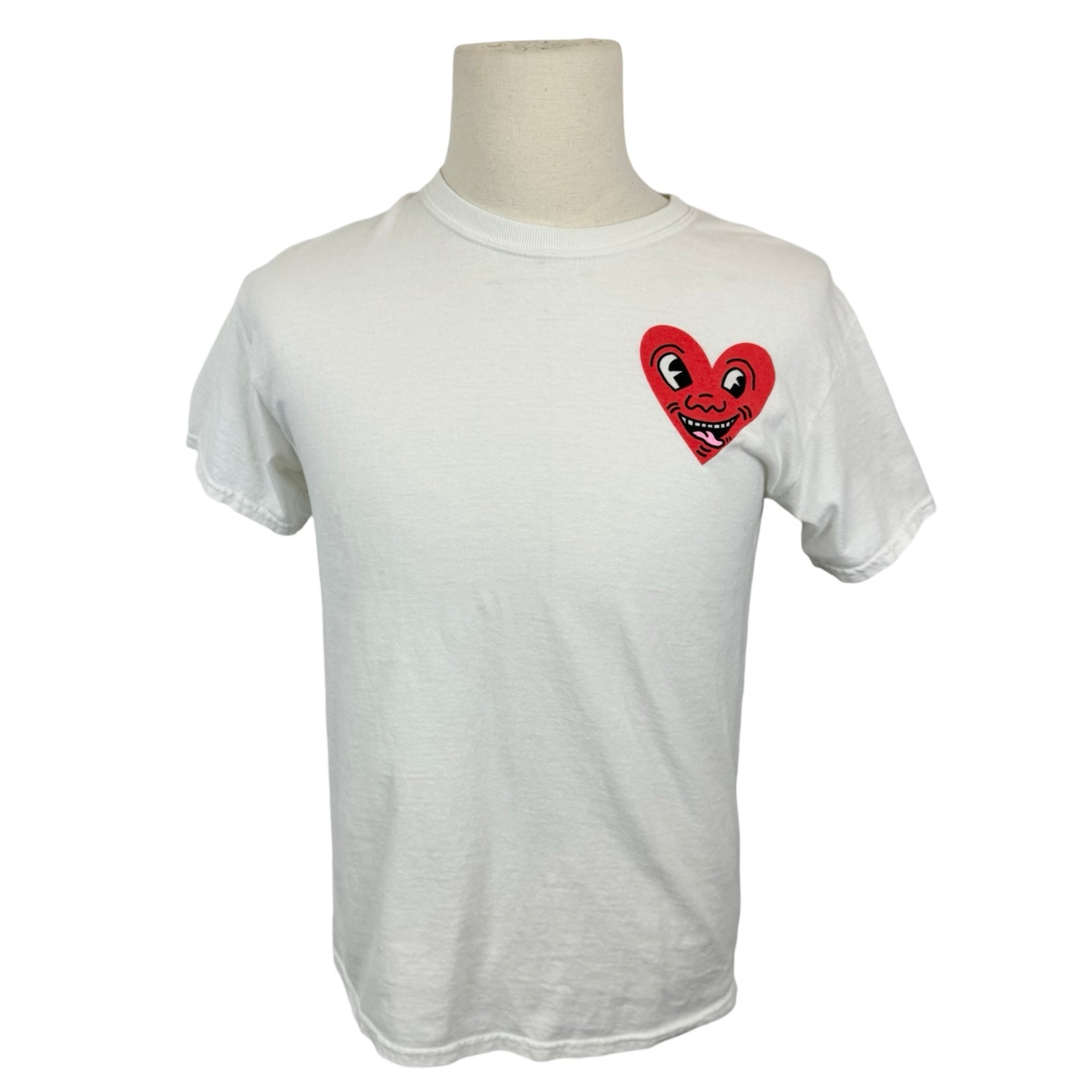 Keith Haring Heart Graphic T-Shirt