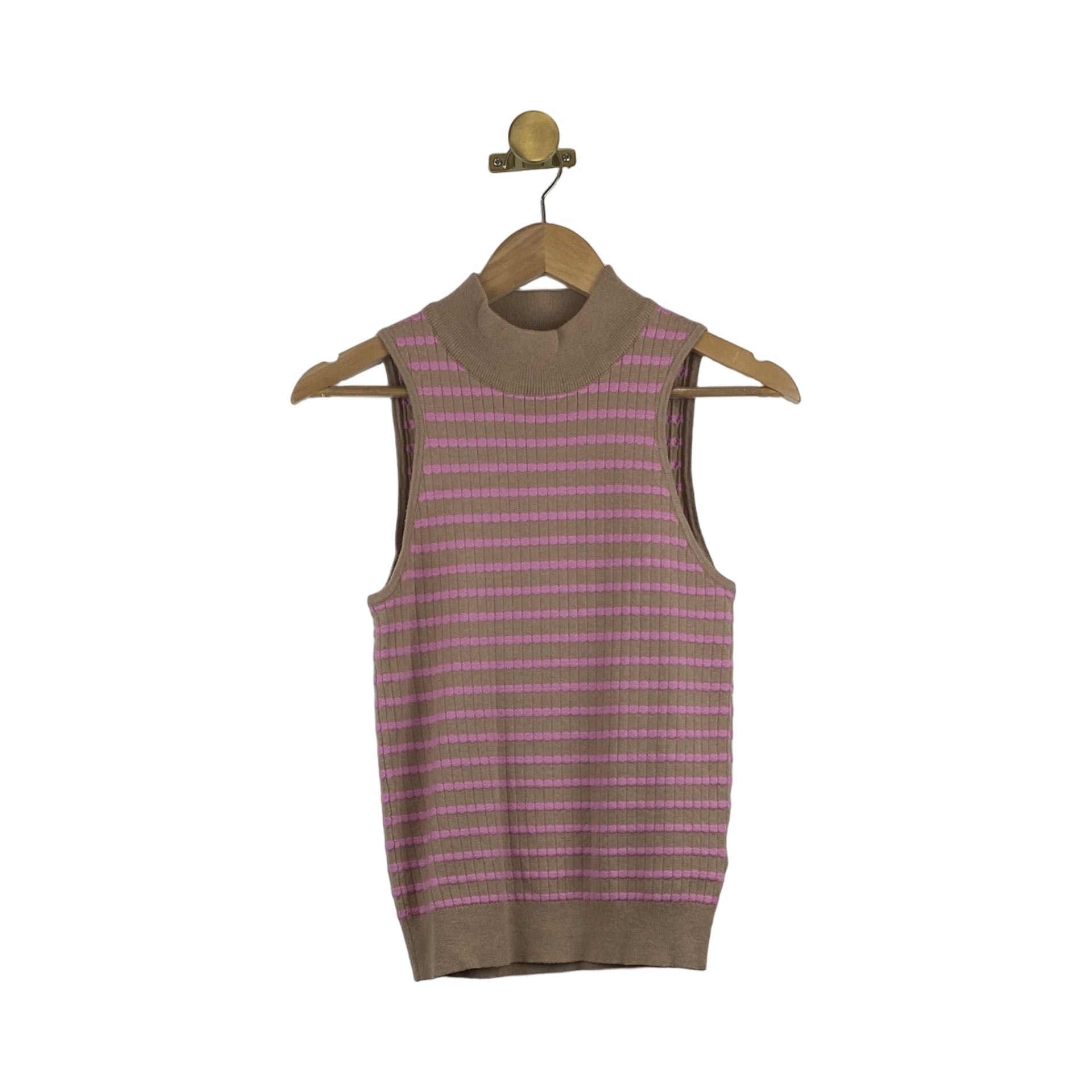 Heartloom Striped Knit Shell