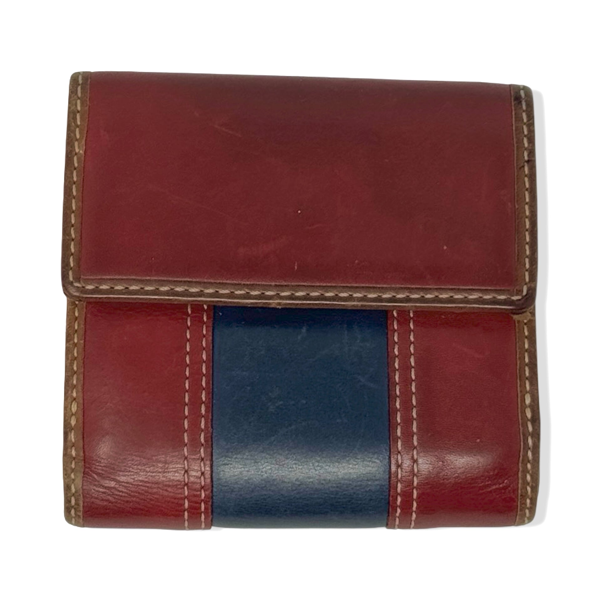 Coach Bi-Fold Colorblock Wallet