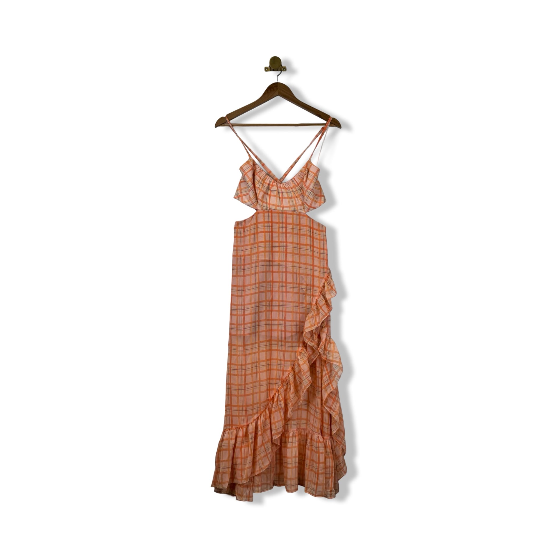 Likely Plaid Cutout Dress