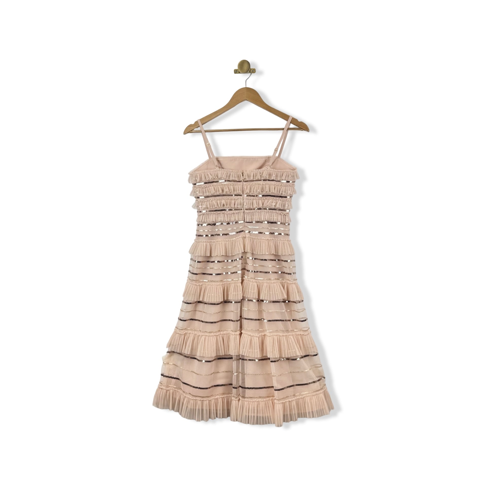 BCBGMaxazria Sequin Trim Dress