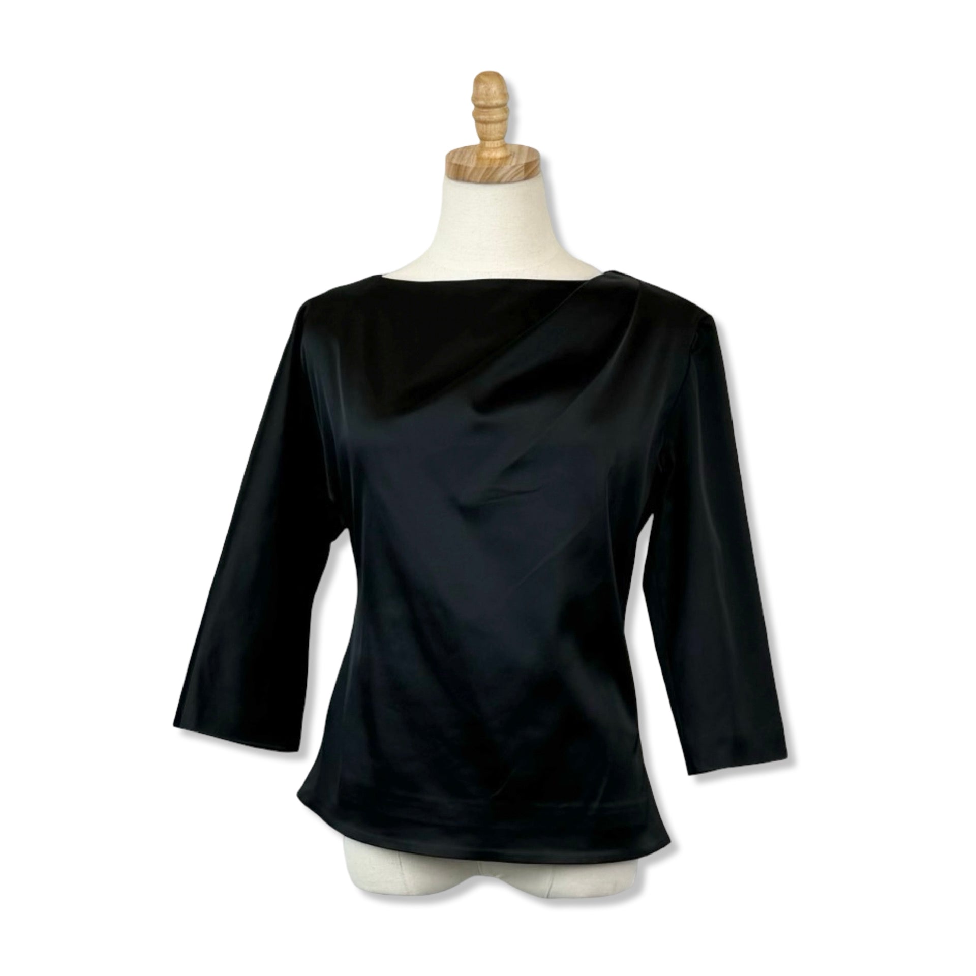 Hilton Hollis Satin Draped Top