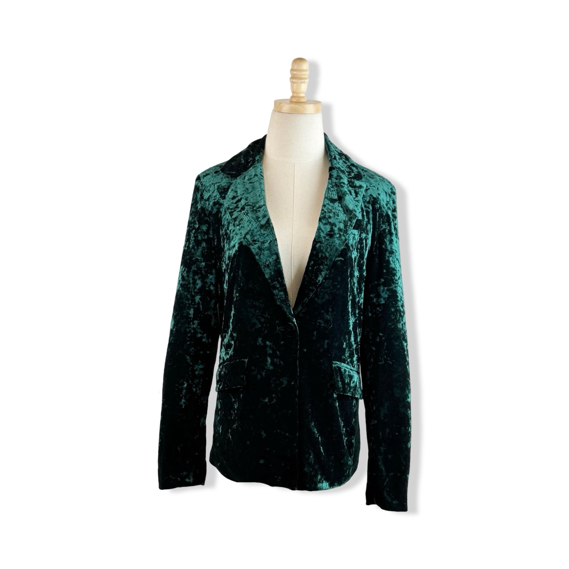 BLANKNYC Velvet Blazer