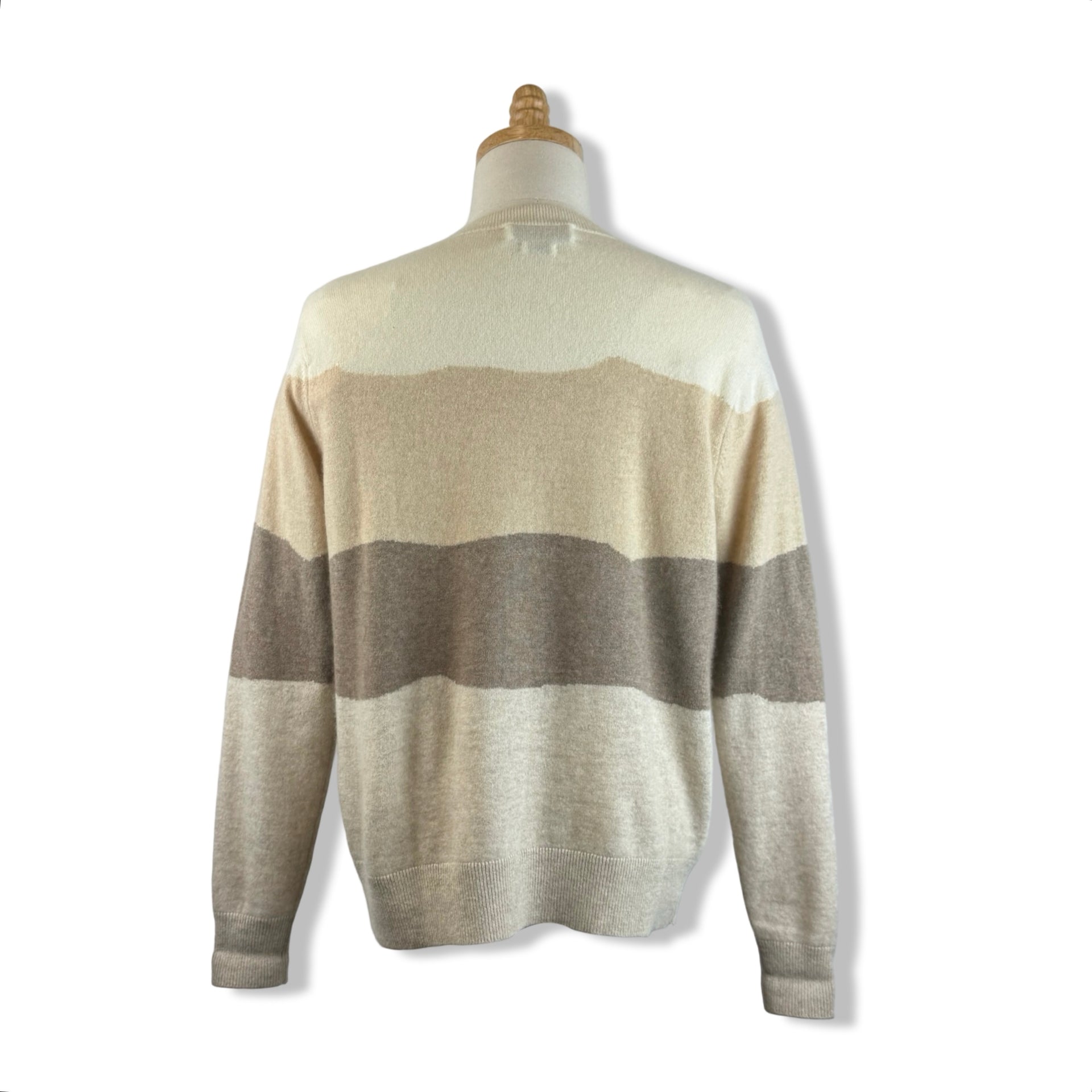 Leret Leret Striped Relaxed-Fit Cashmere Jumper No. 11