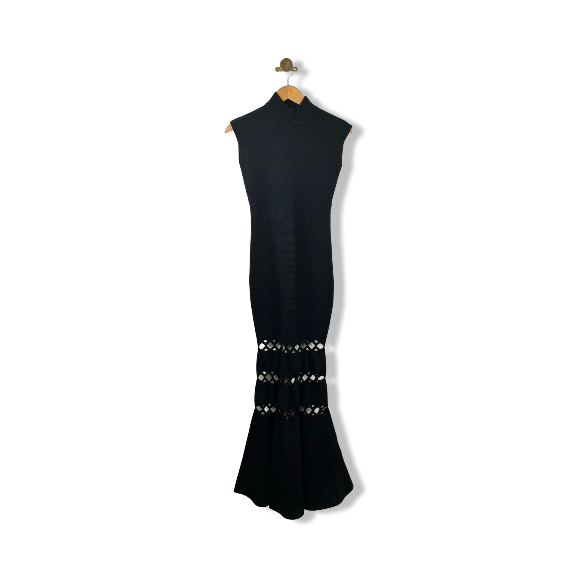 GSTQ Tiered Sweater Dress