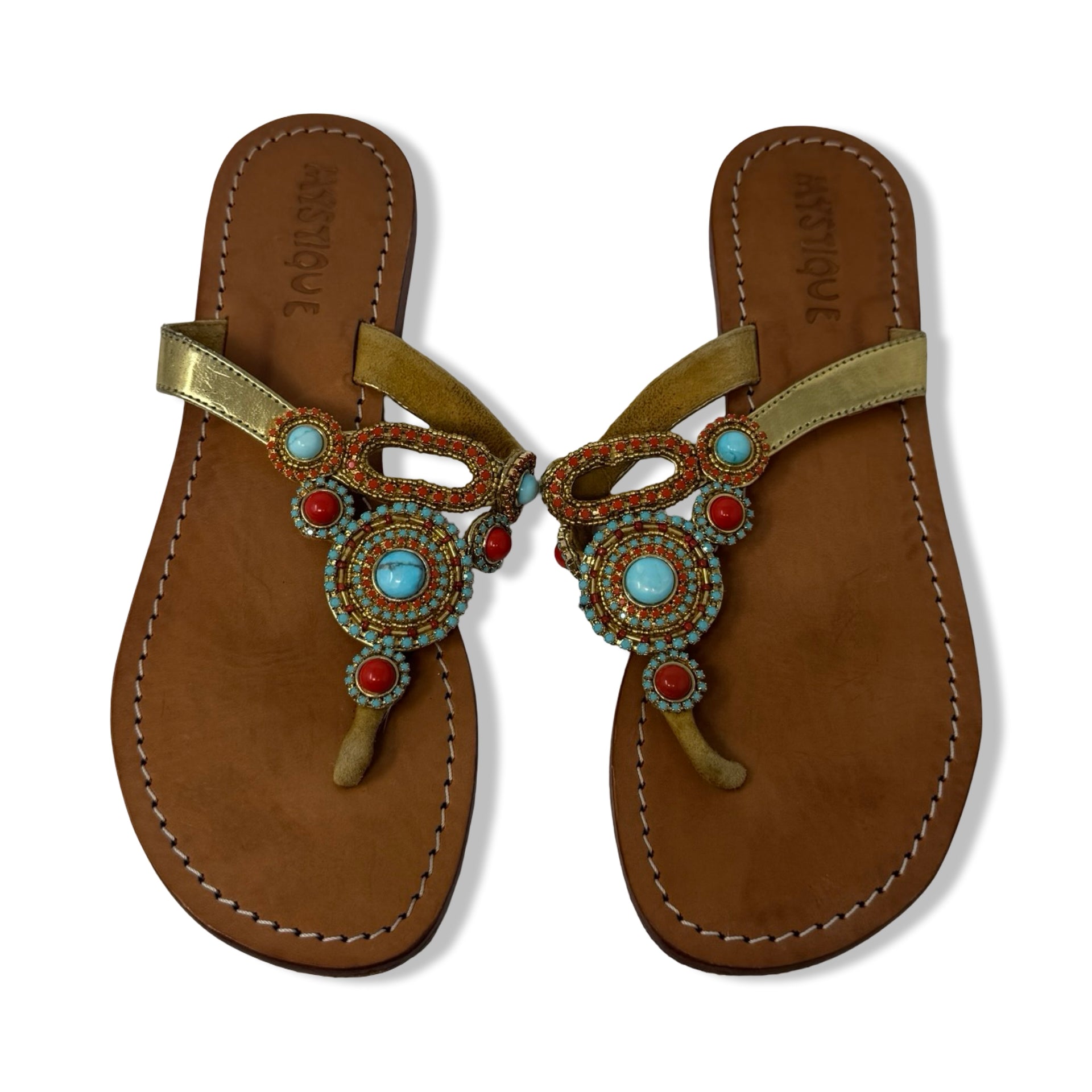 Mystique Embellished Flat Sandal