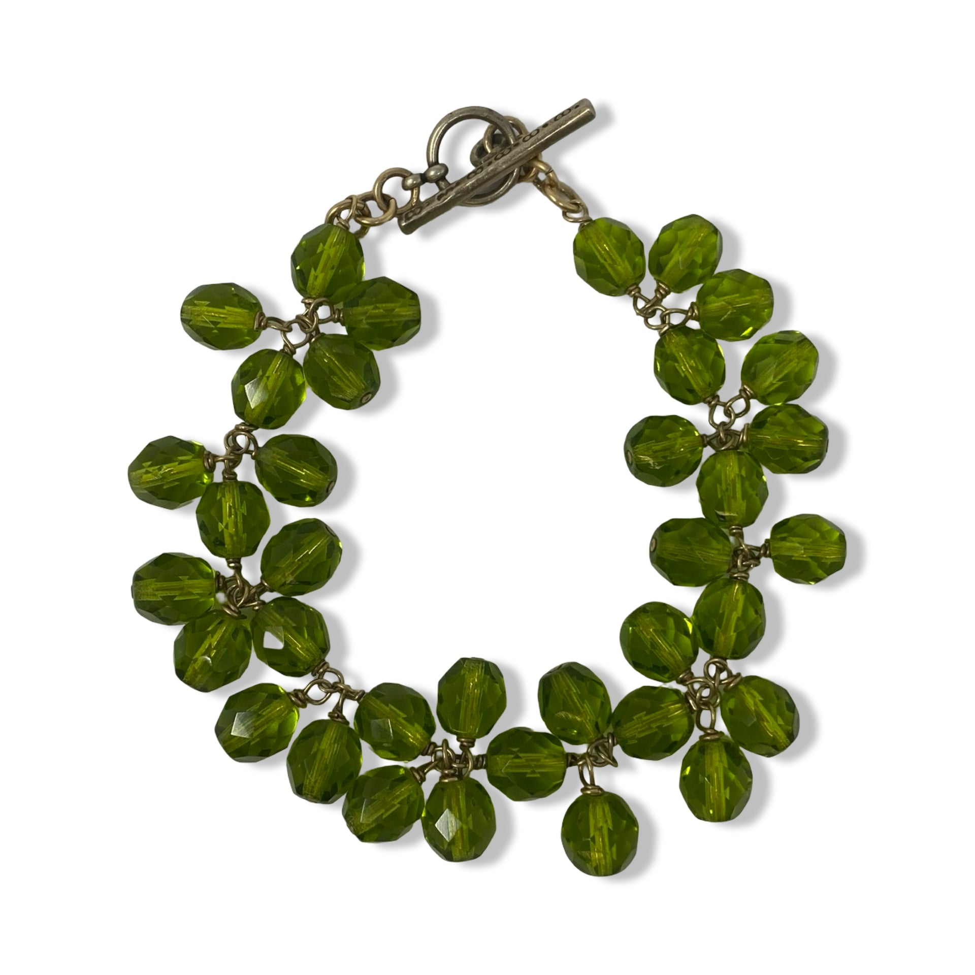 Gathered Bead Bracelet