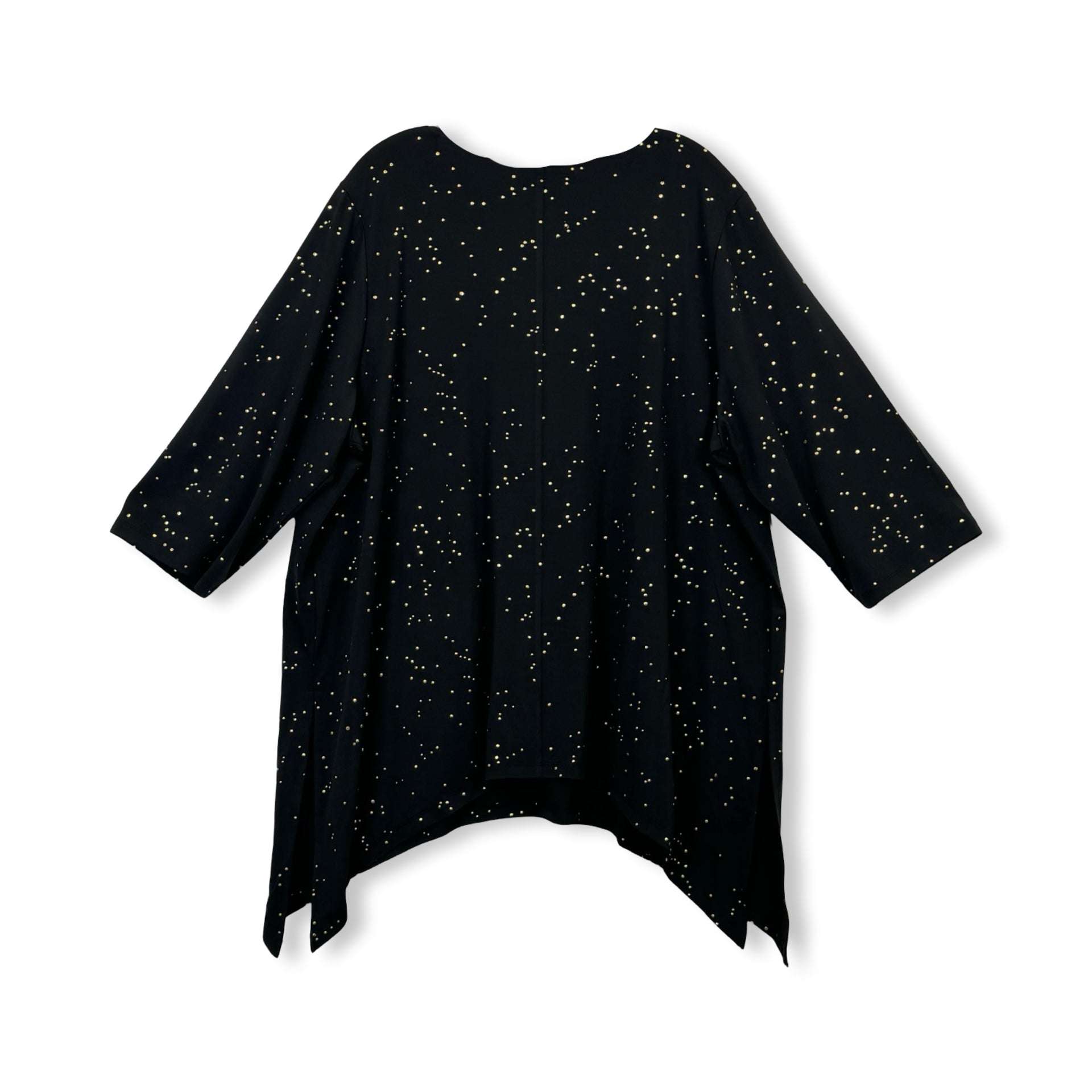 Catherine's Foil Splatter V-Neck Top