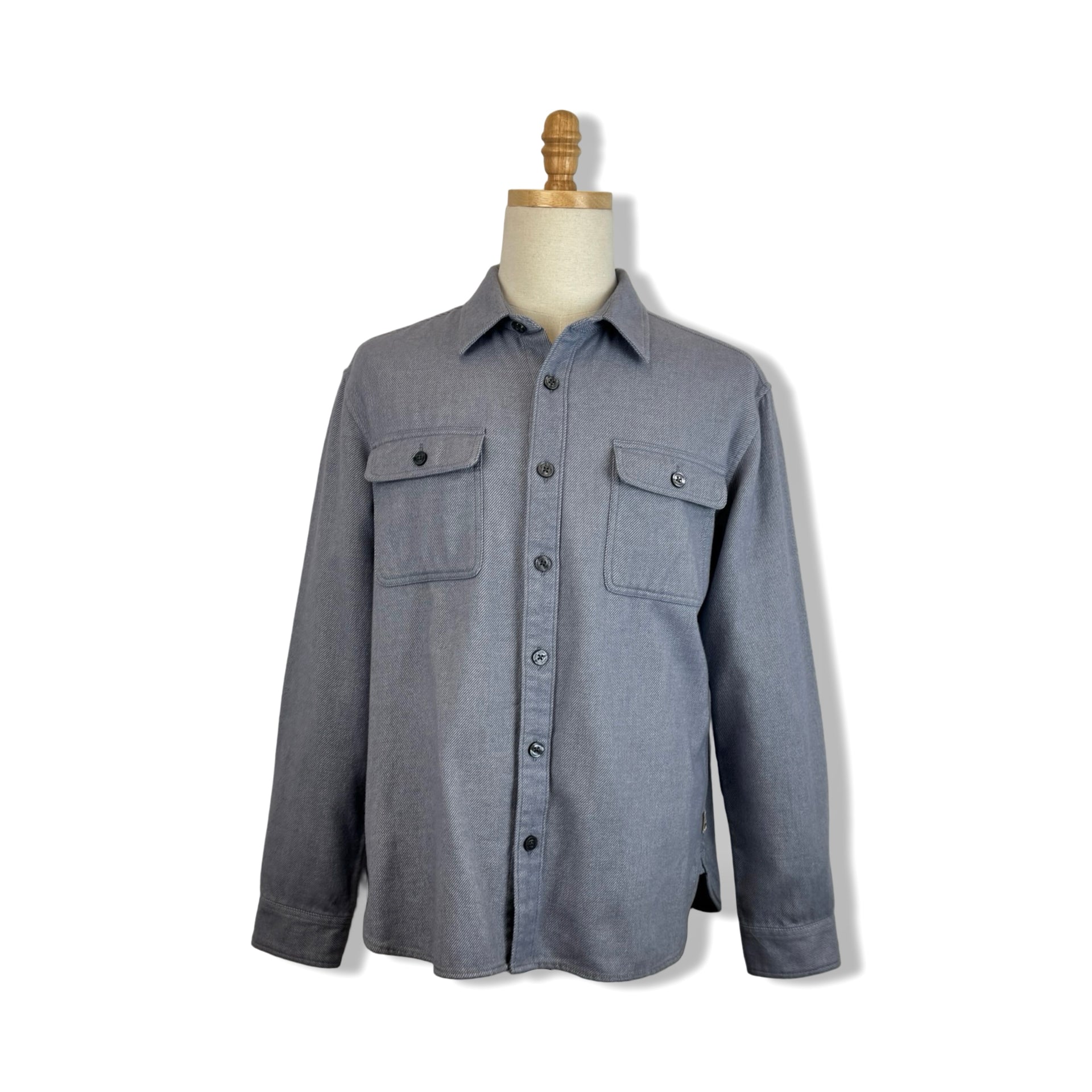 Surfside Supply Long Sleeve Brushed Twill Dylan Overshirt