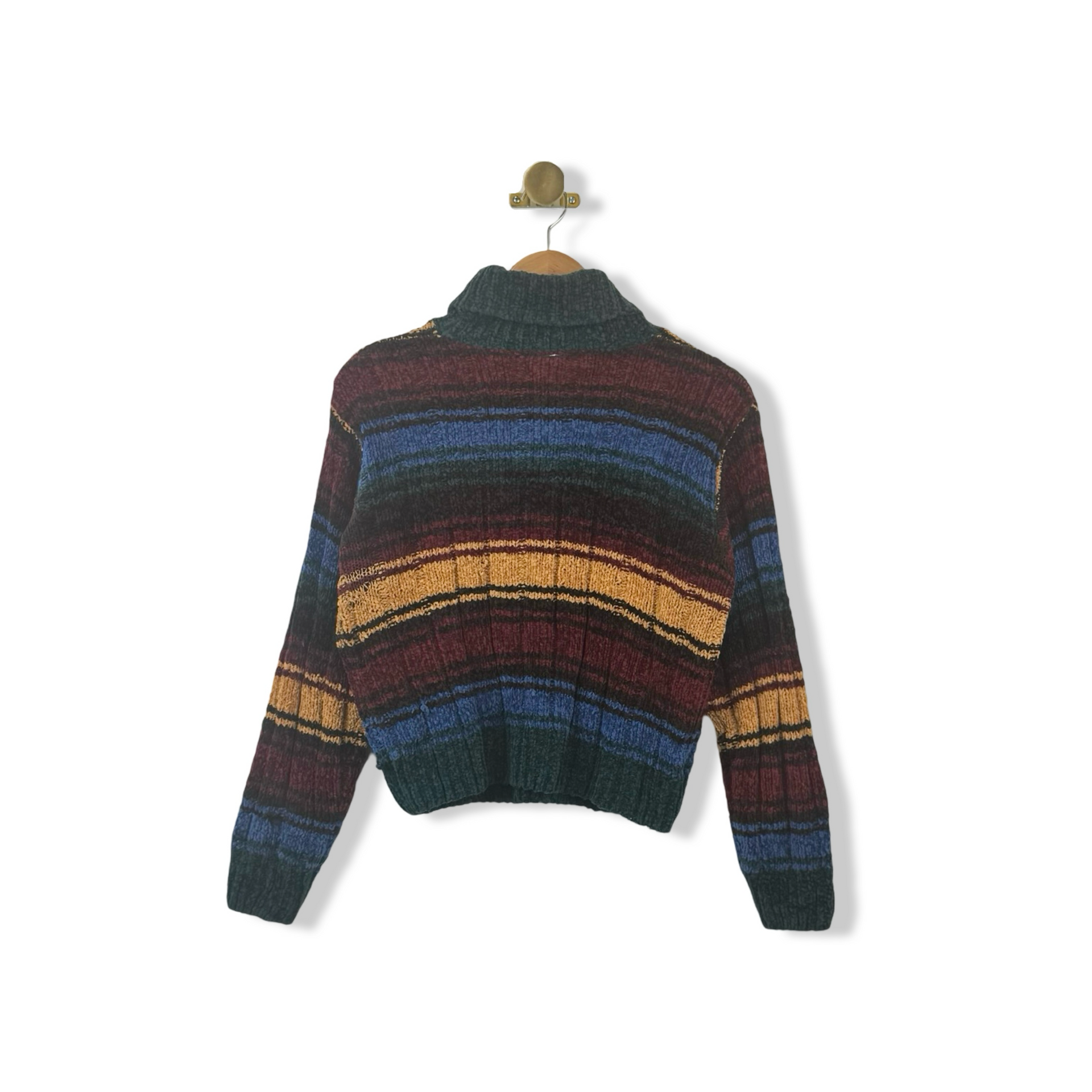 Vintage Nuggets Striped Turtleneck