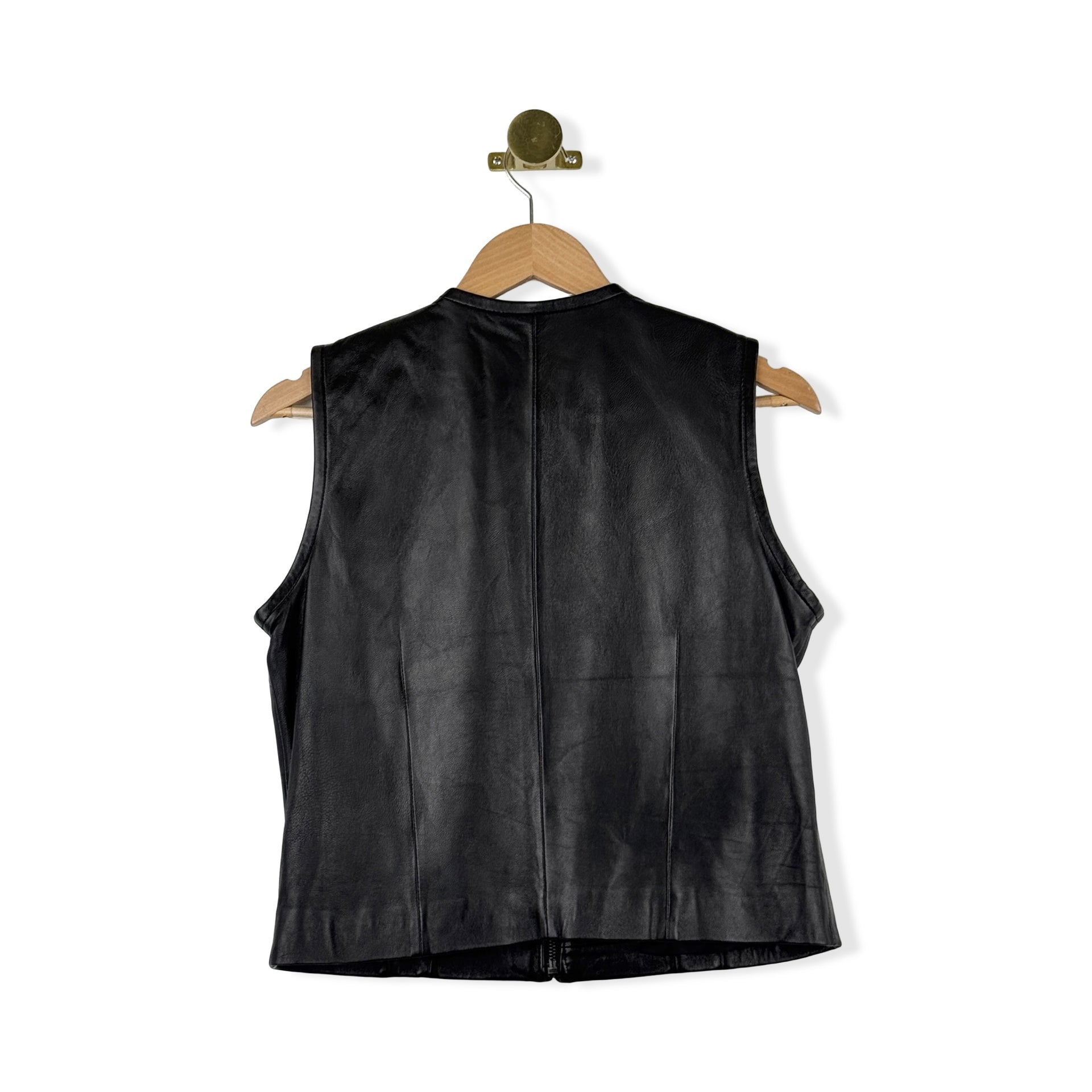 Vintage Paul Harris Design Leather Vest