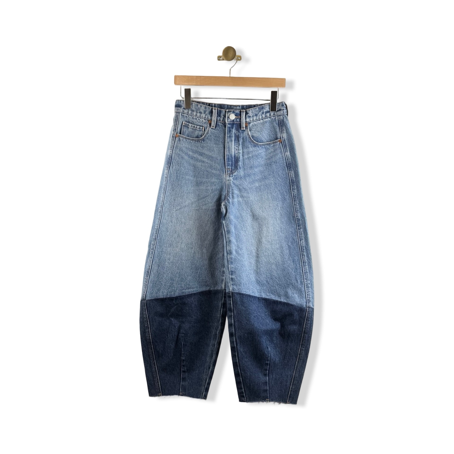 BLANKNYC Colorblock Balloon Jeans