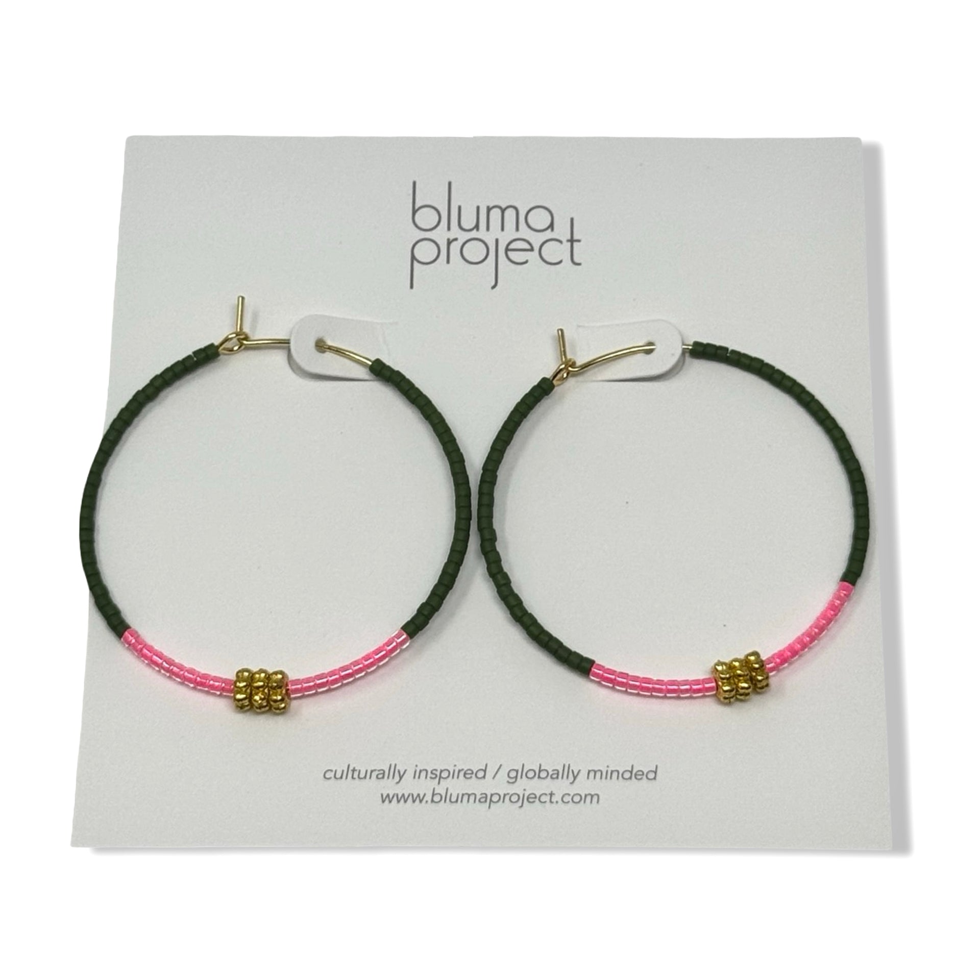Bluma Project Rosette Hoops