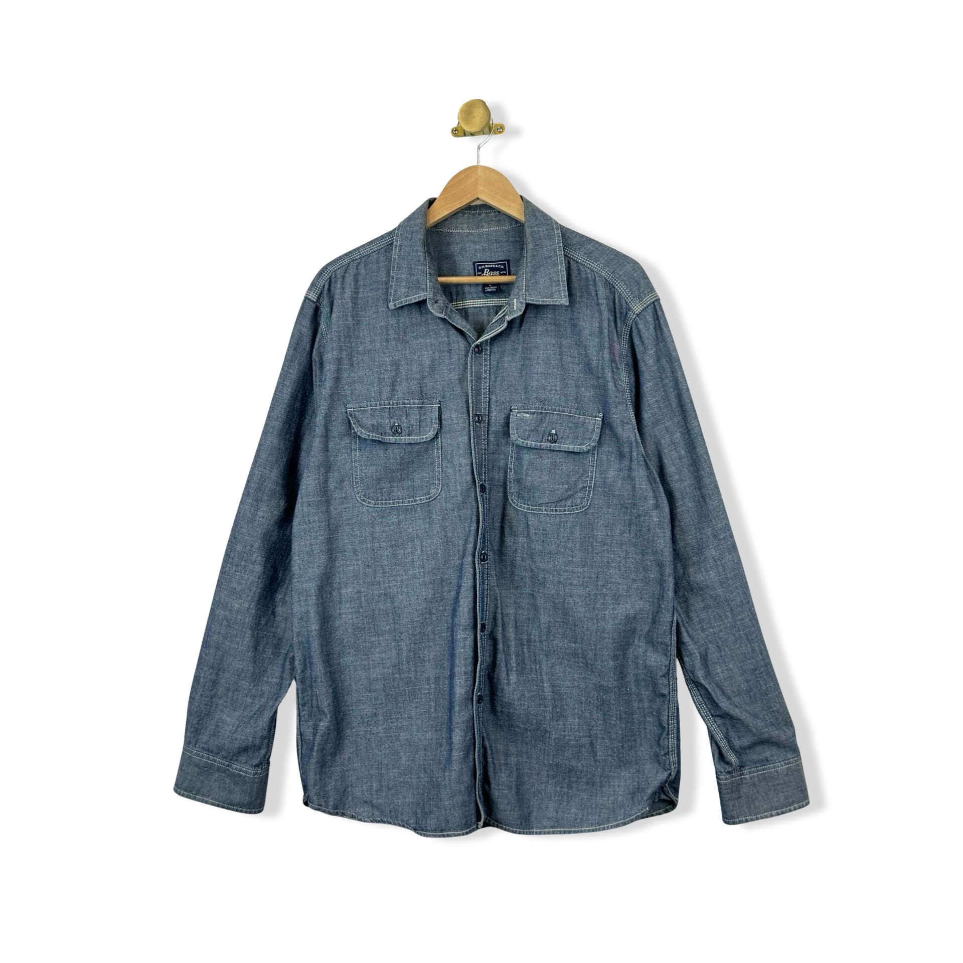 G.H Bass & Co Denim Button Down