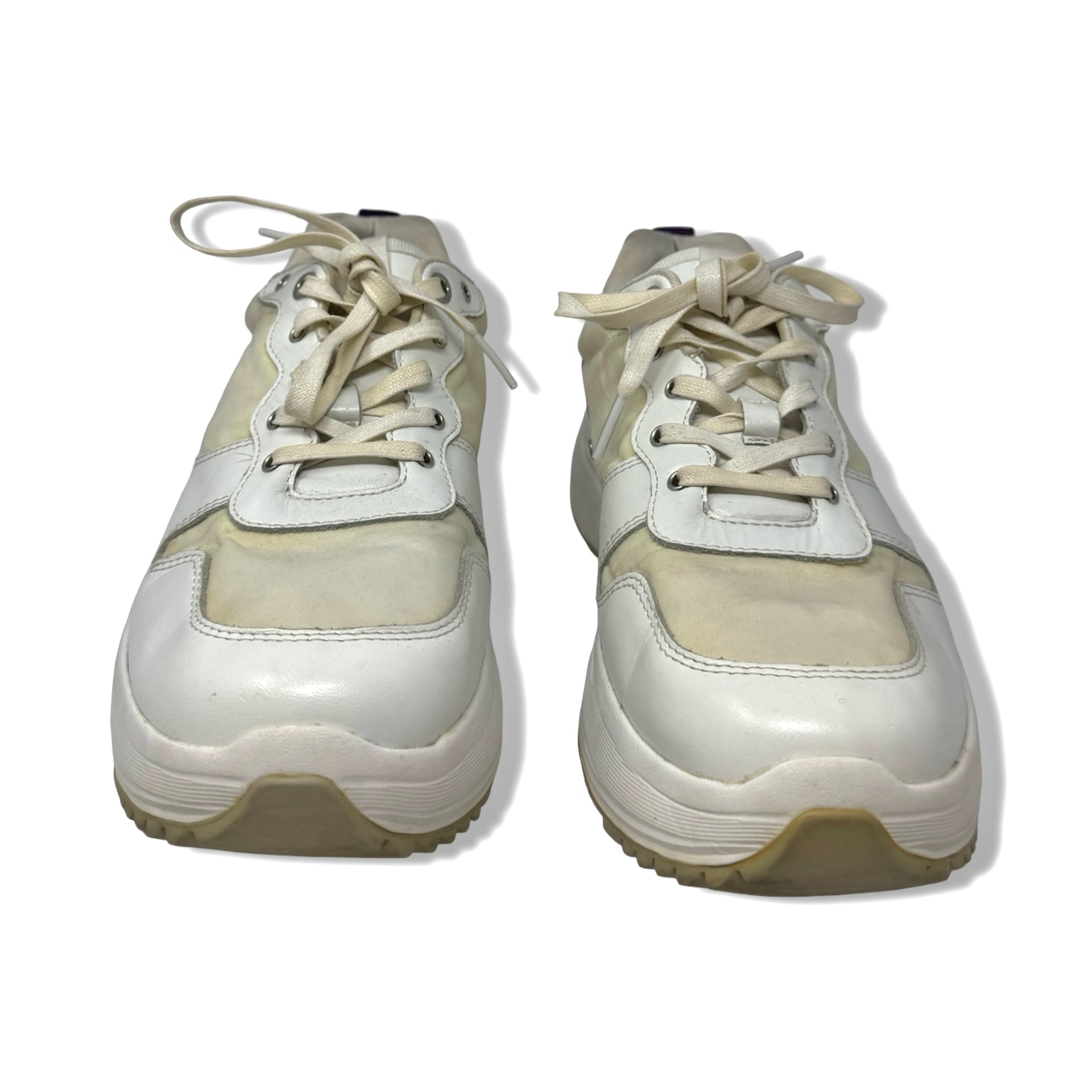 Eytys Leather Lace Up Sneakers