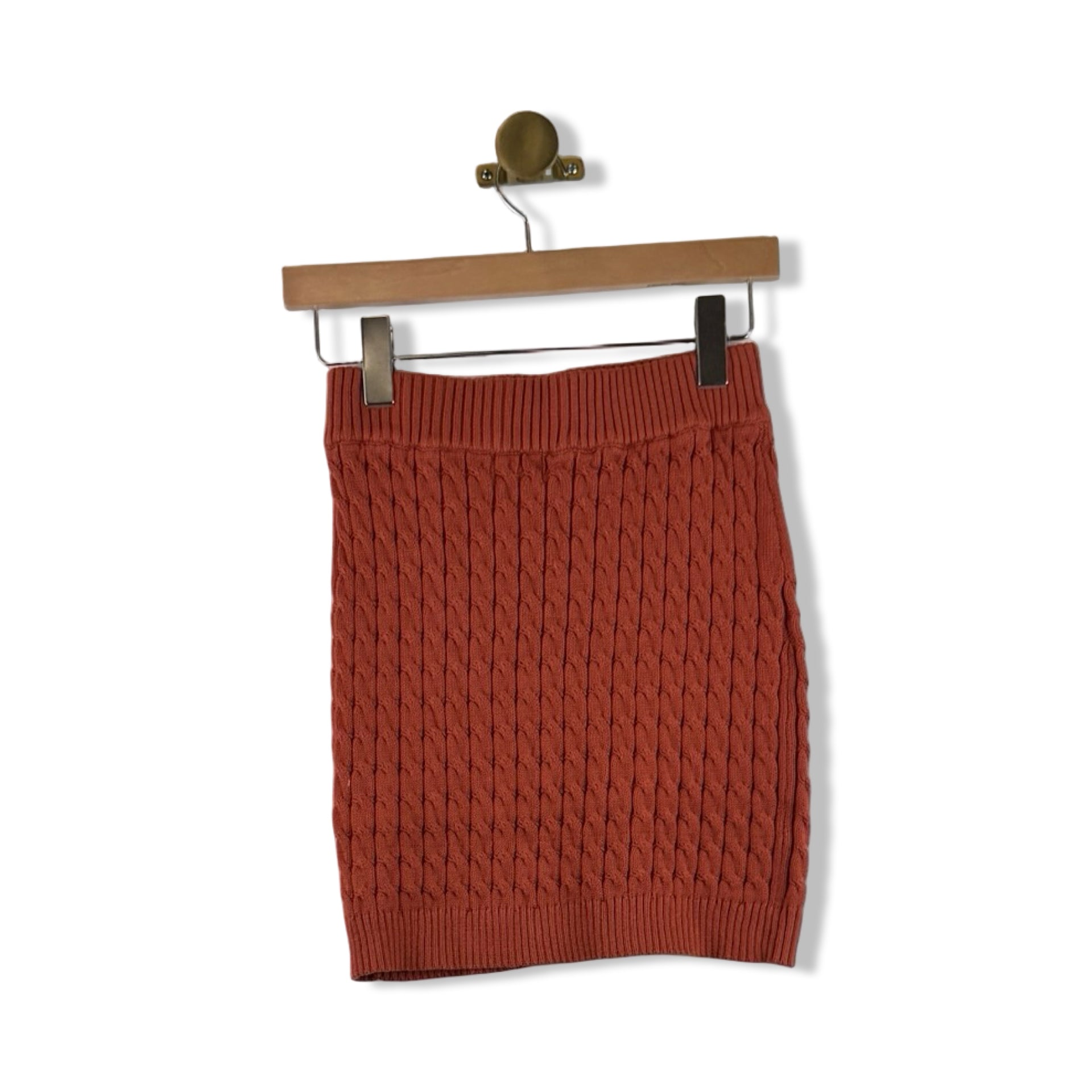 Glamourous Cable Knit Skirt