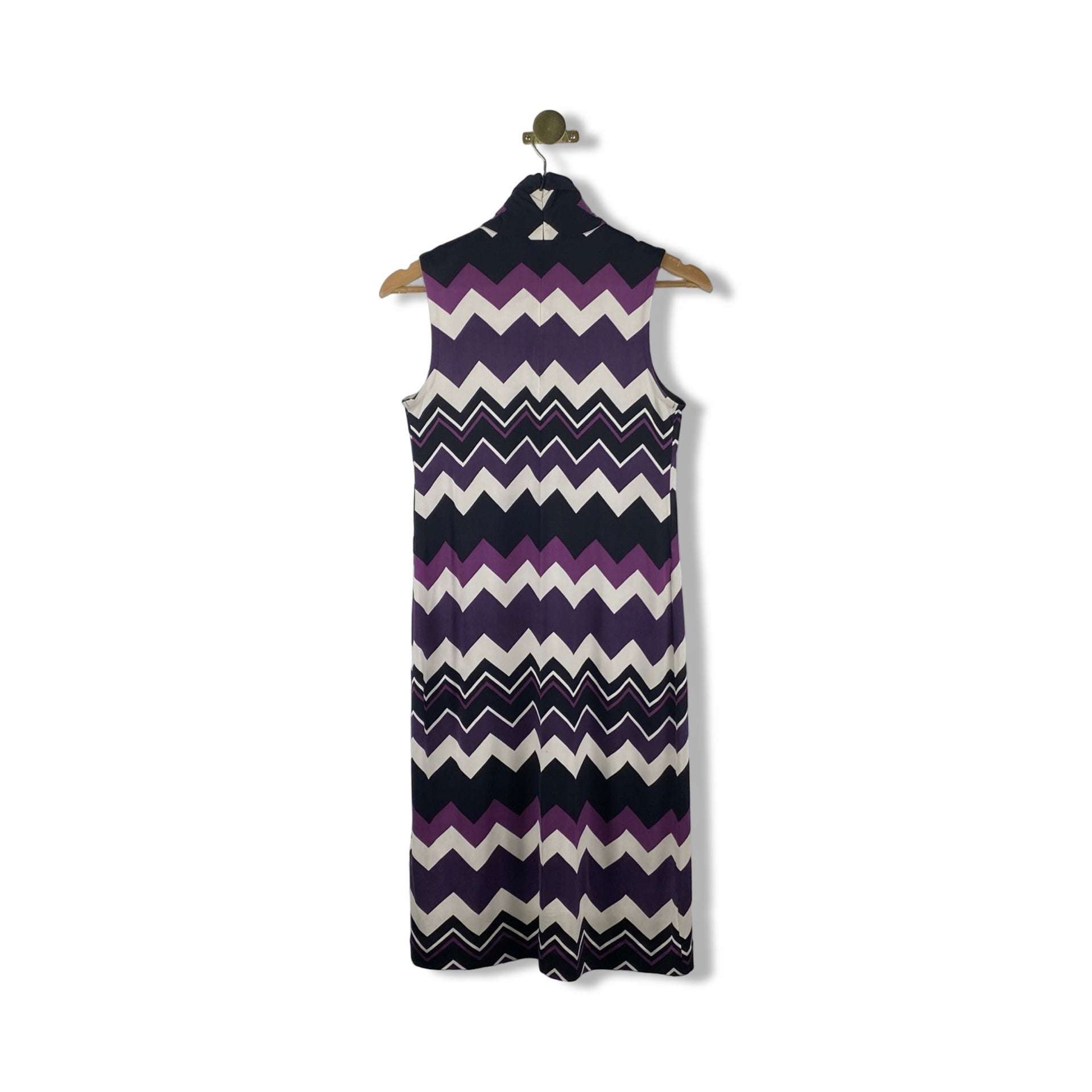 Tory Burch Silk Chevron Dress