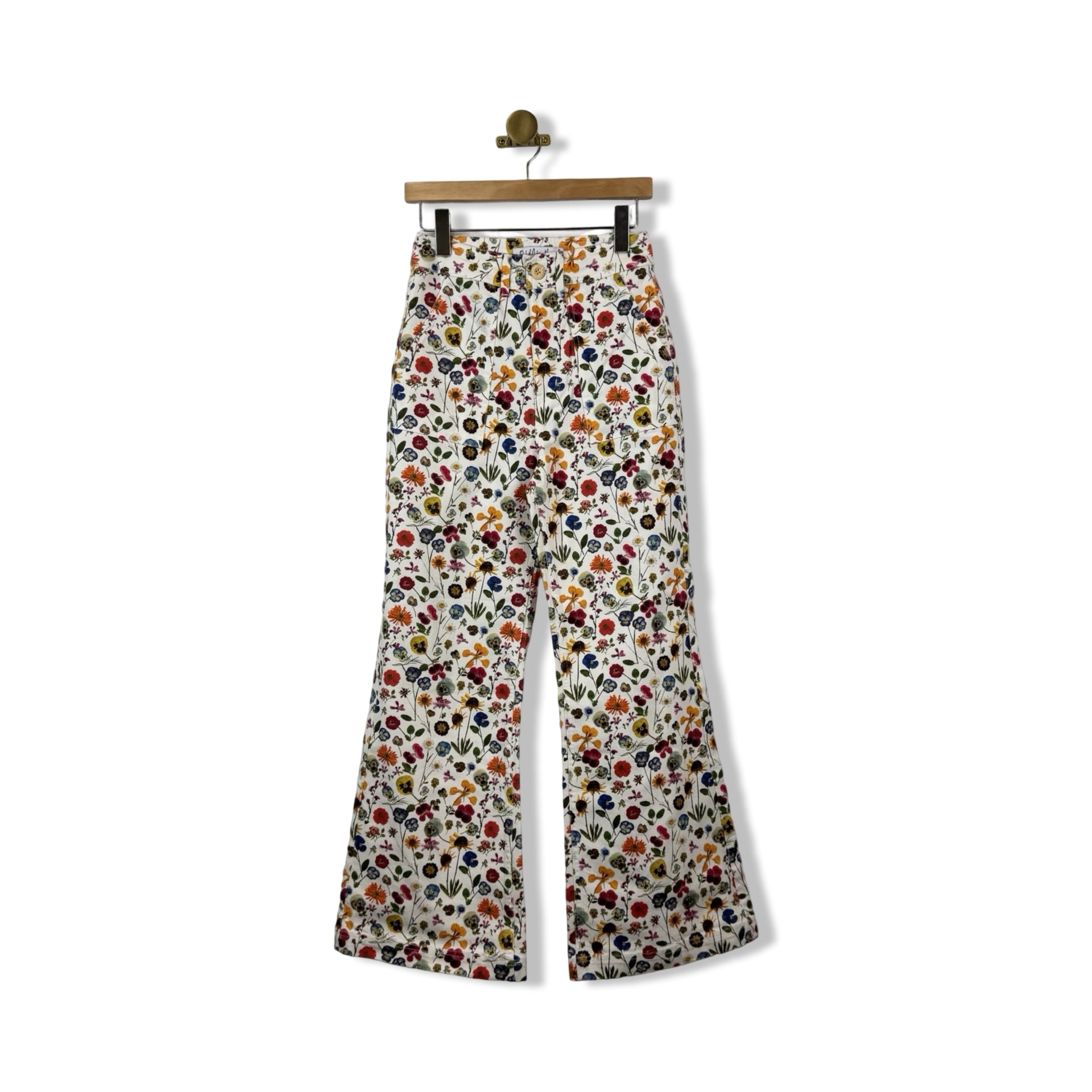 Rachel Antonoff Floral Mike Pant
