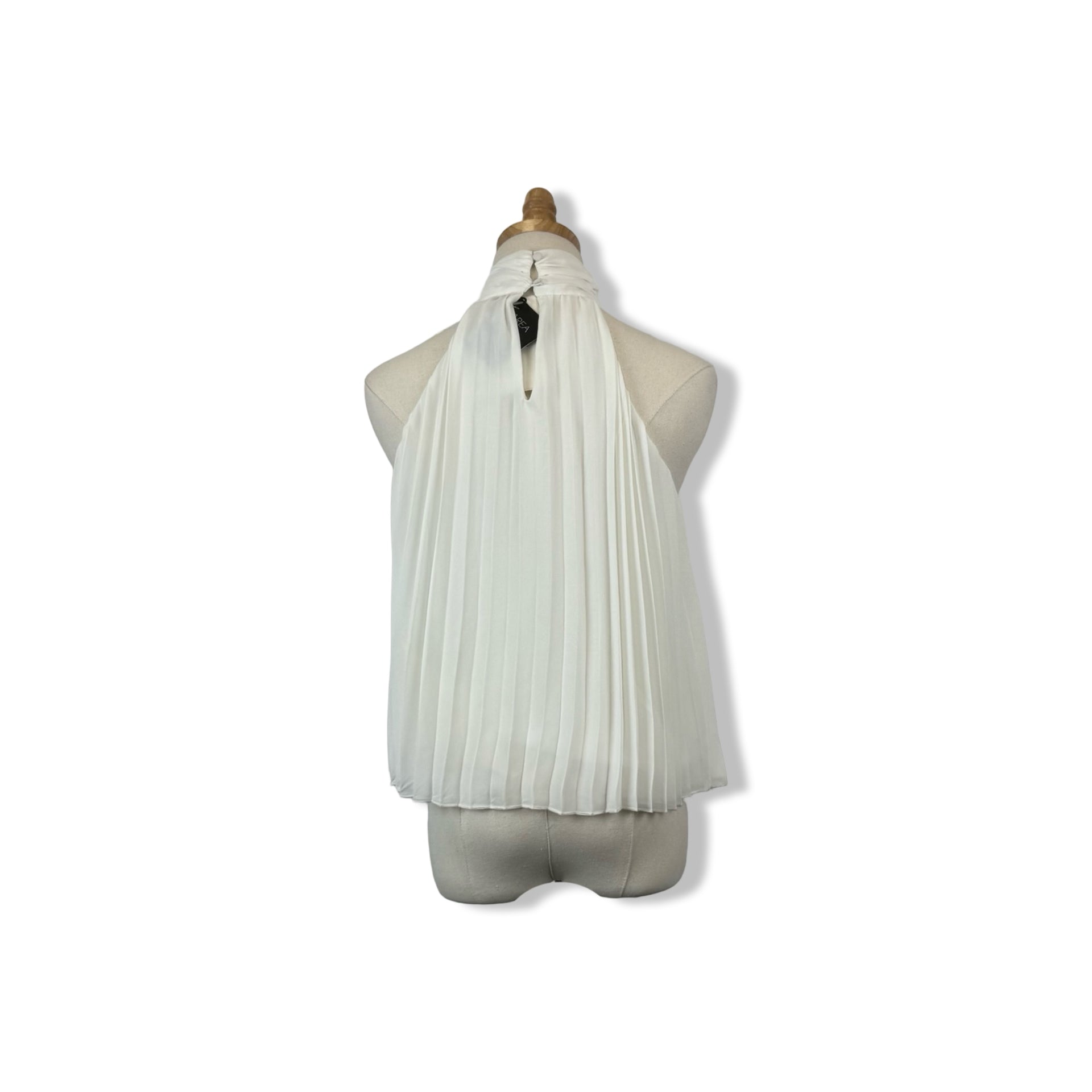 Area Stars Pleated Halter Tank