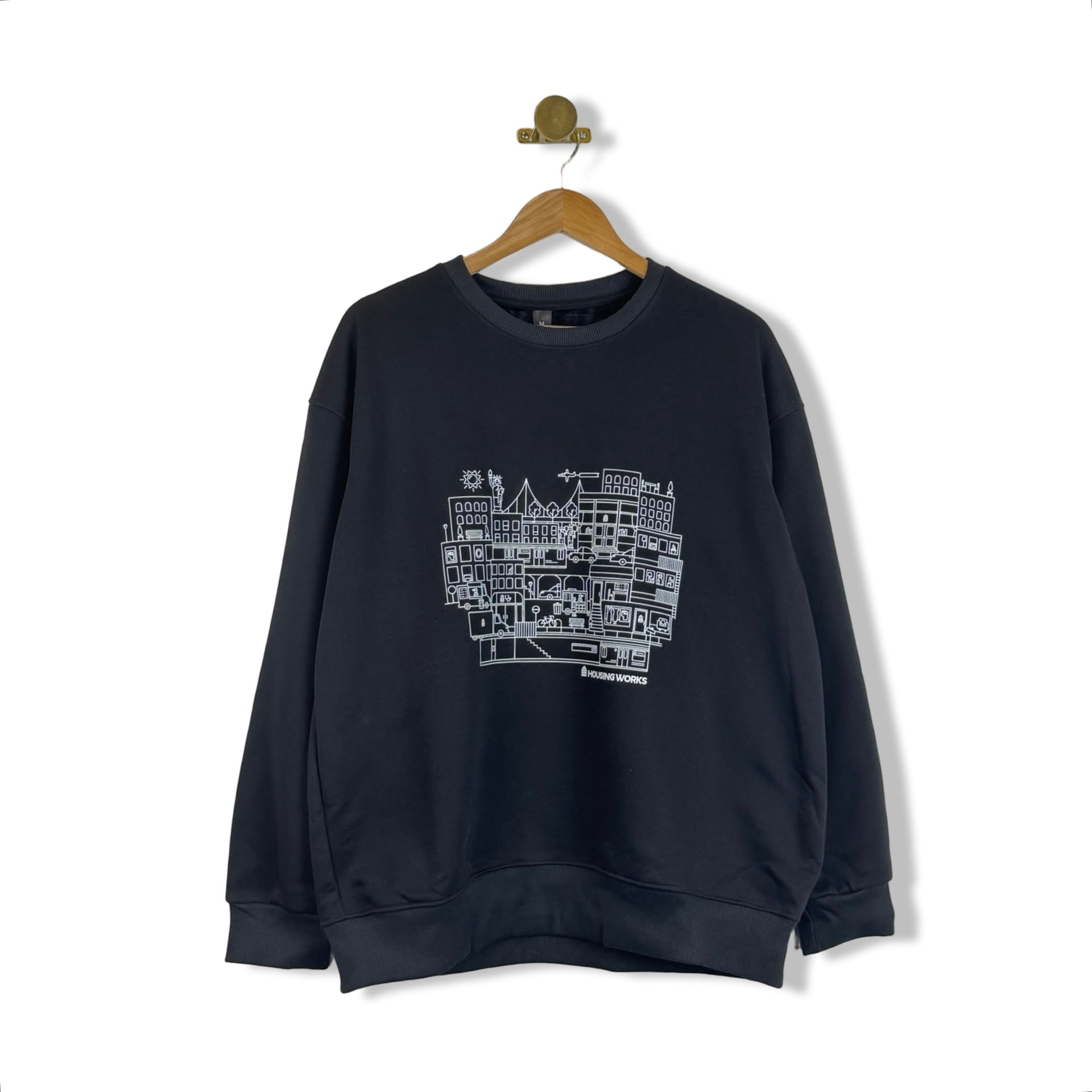 Housing Works Cityscape Crewneck